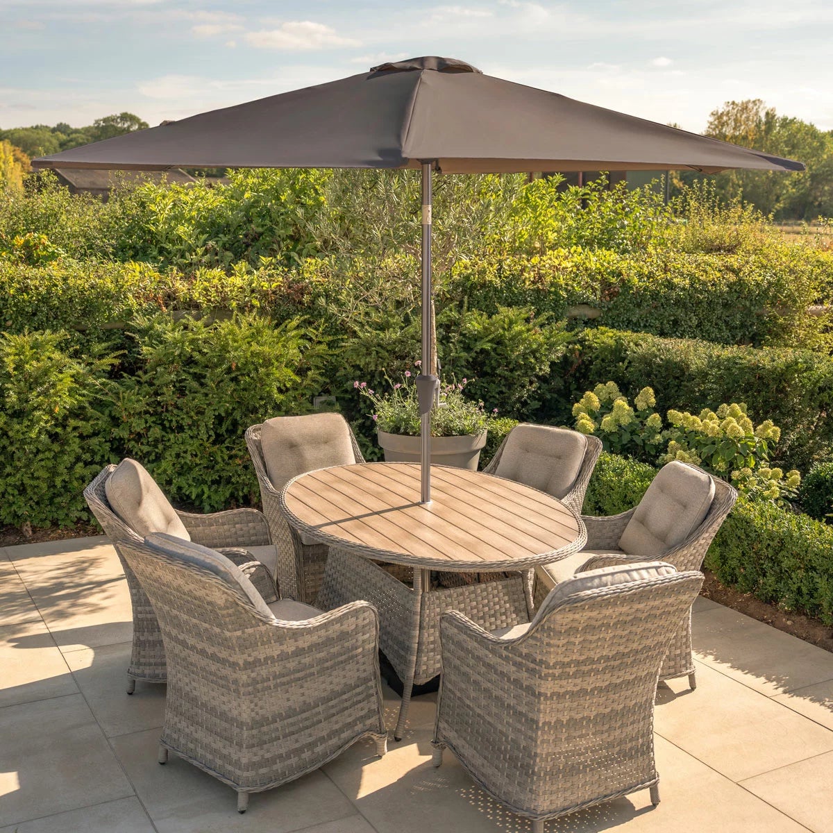 Kettler Lomond 6 Piece Wicker Dining Set