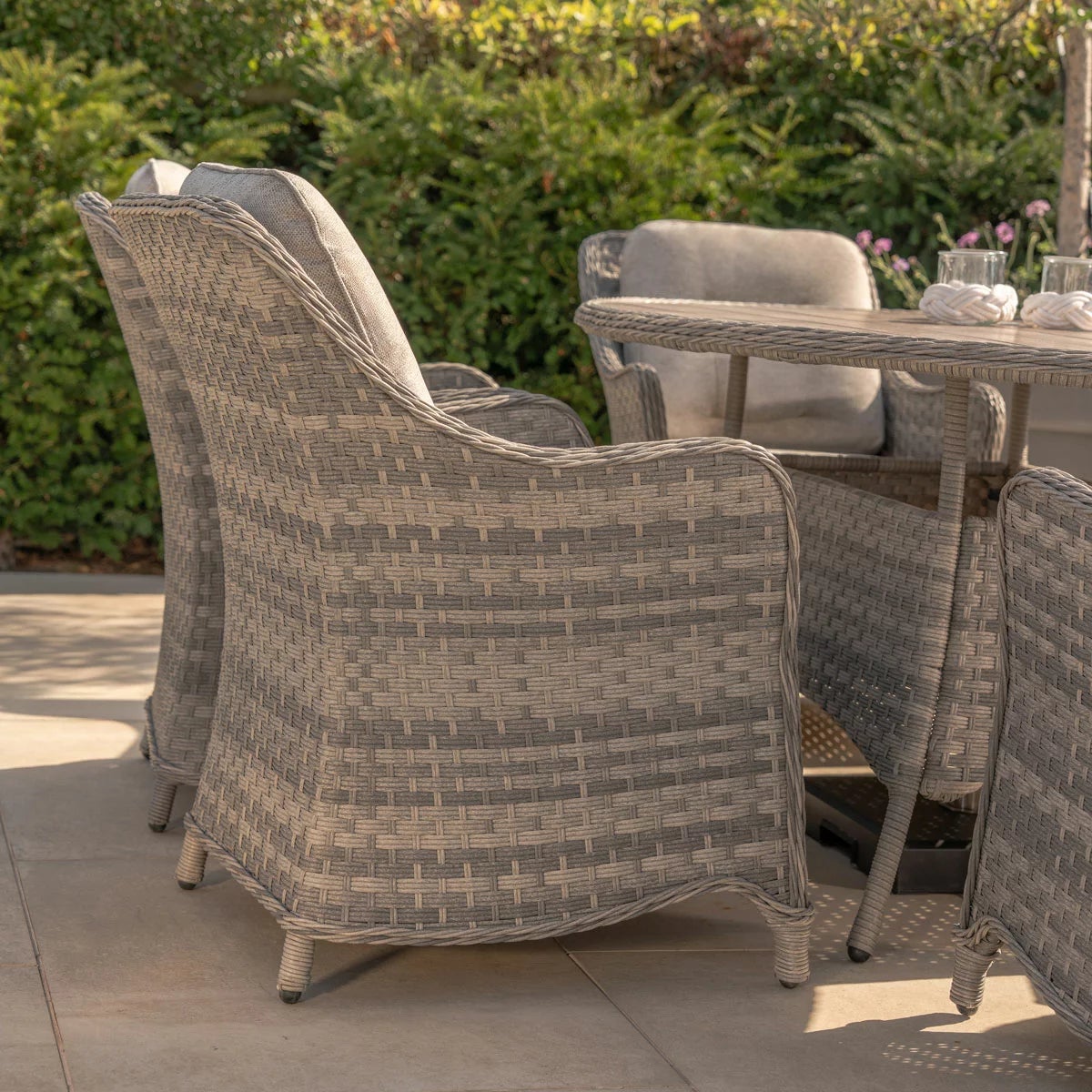 Kettler Lomond 6 Piece Wicker Dining Set, view 4