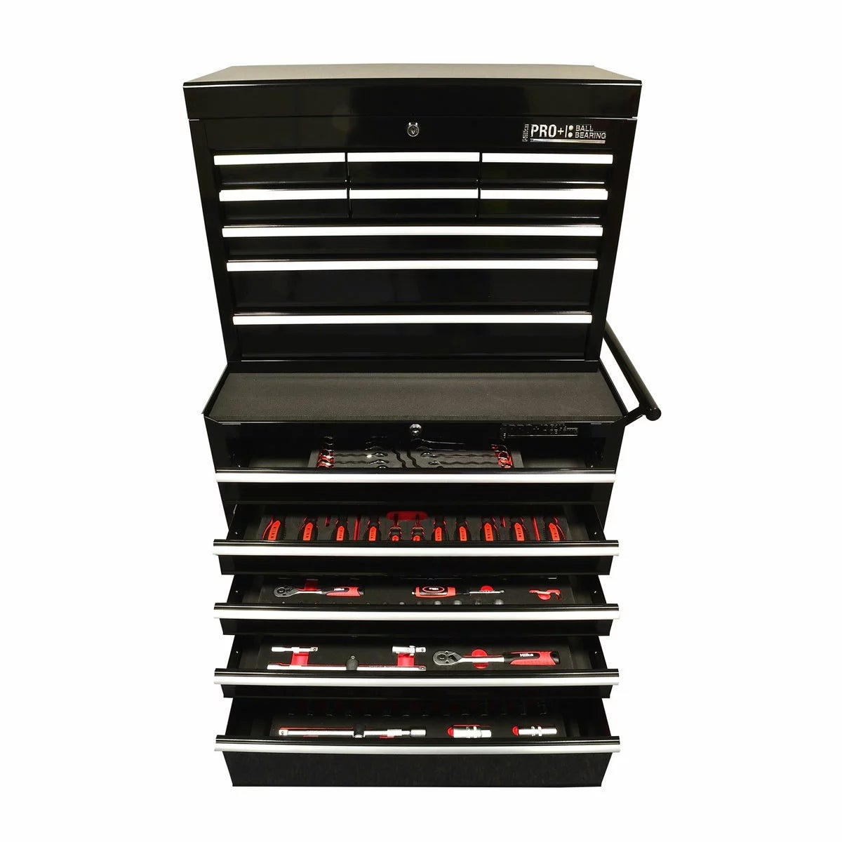 Hilka 186 Piece EVA Kit in HD Pro+ 15-Drawer Chest and Trolley, view 2