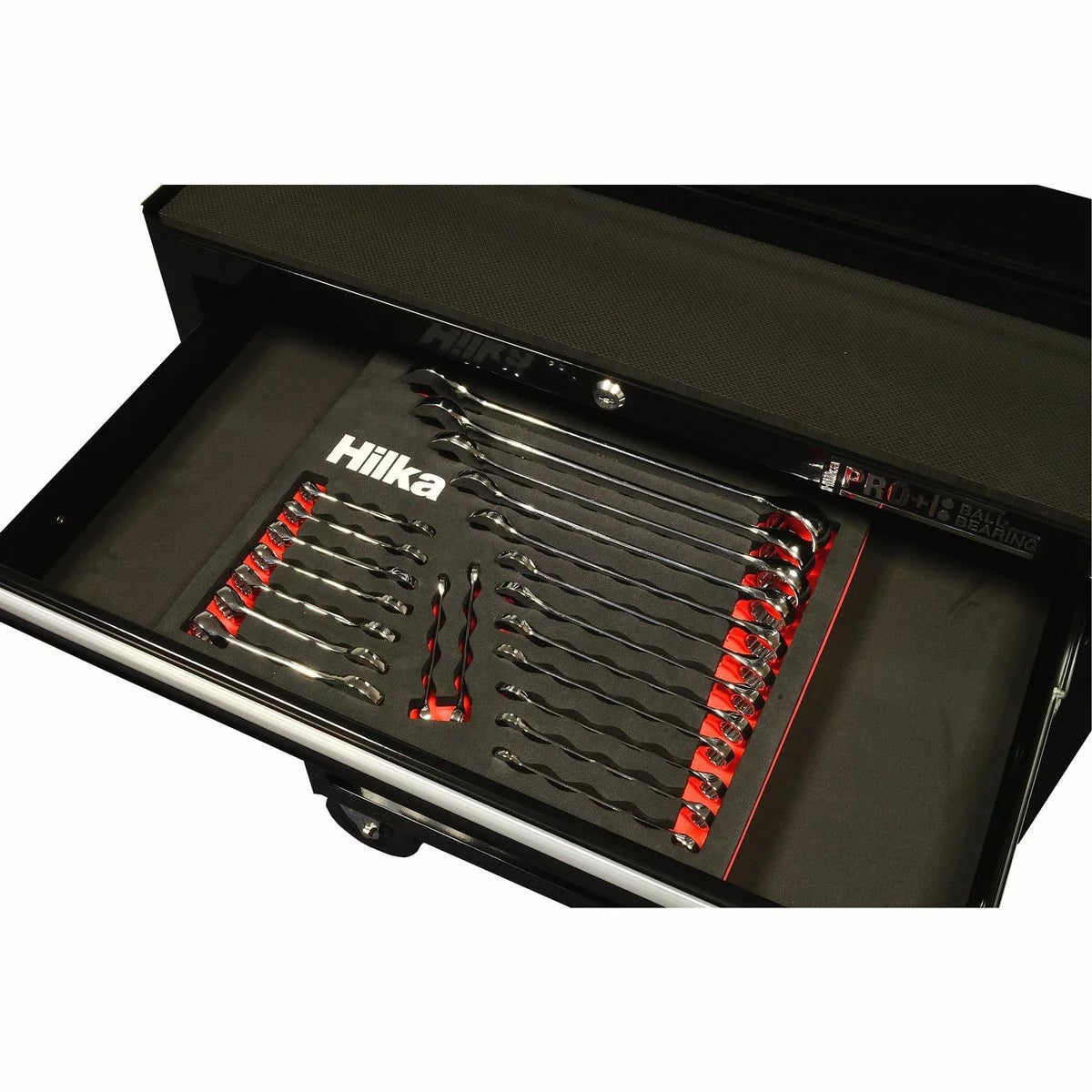 Hilka 186 Piece EVA Kit in HD Pro+ 15-Drawer Chest and Trolley, view 4
