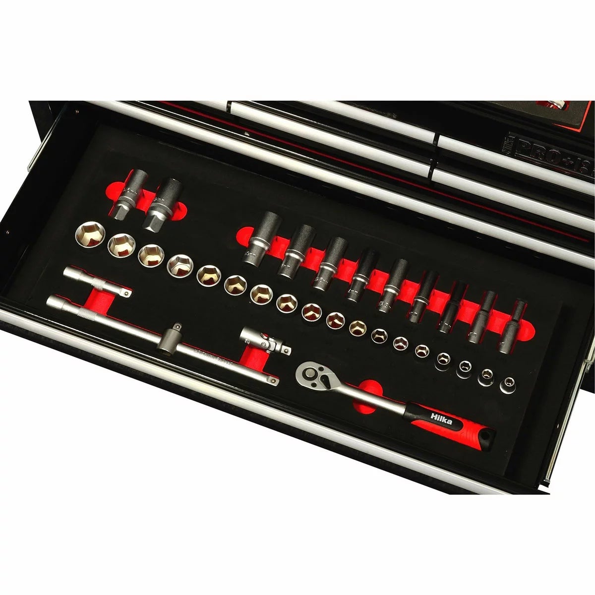 Hilka 156 Piece EVA Kit in HD Pro+ 9-Drawer Chest, view 6