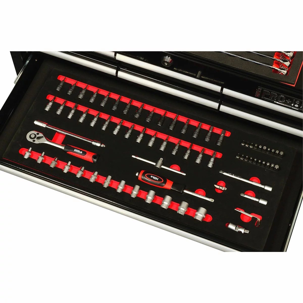 Hilka 156 Piece EVA Kit in HD Pro+ 9-Drawer Chest, view 5