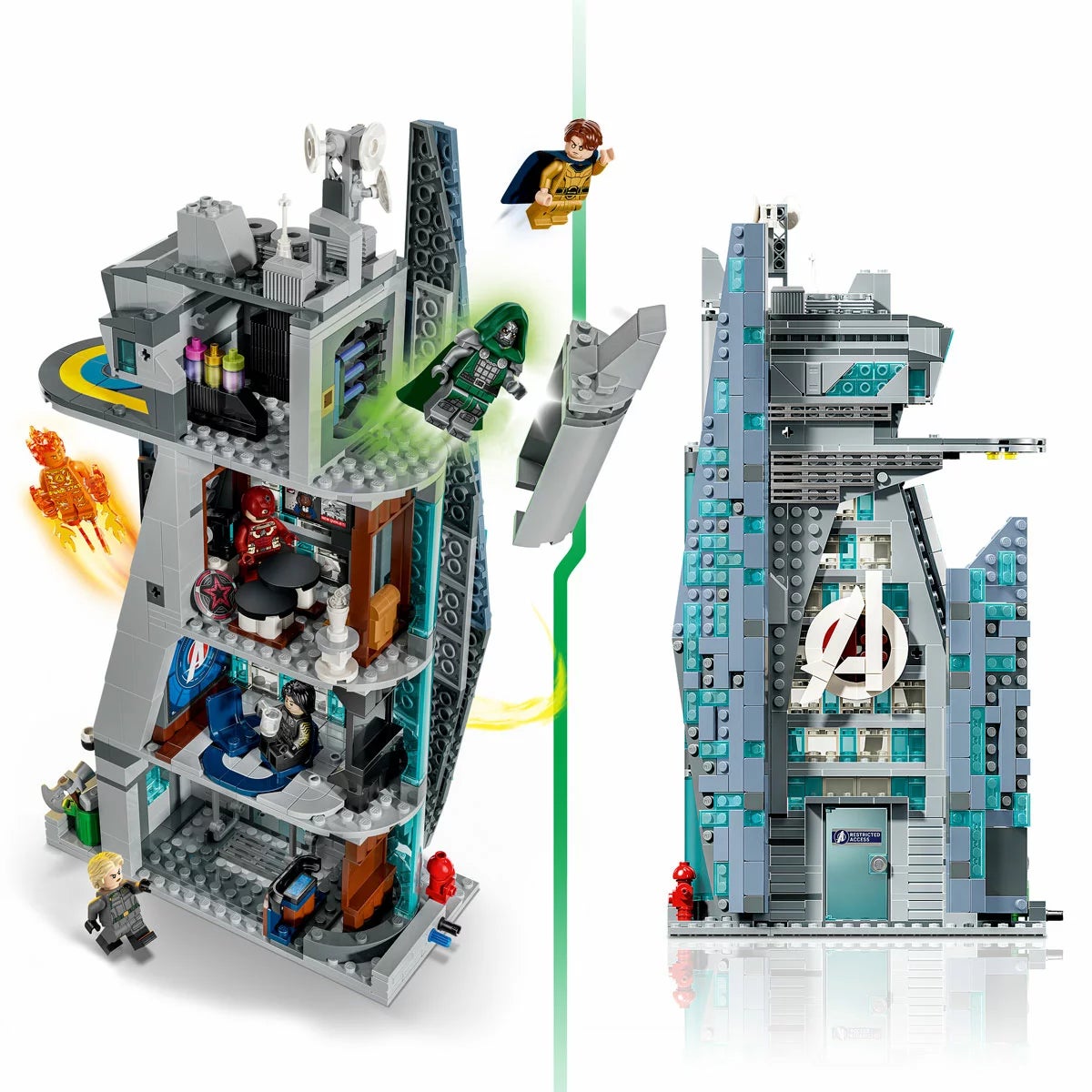 LEGO Super Heroes Avengers: Doomsday New Avengers Tower - Model 76352 (12+ Years), view 4