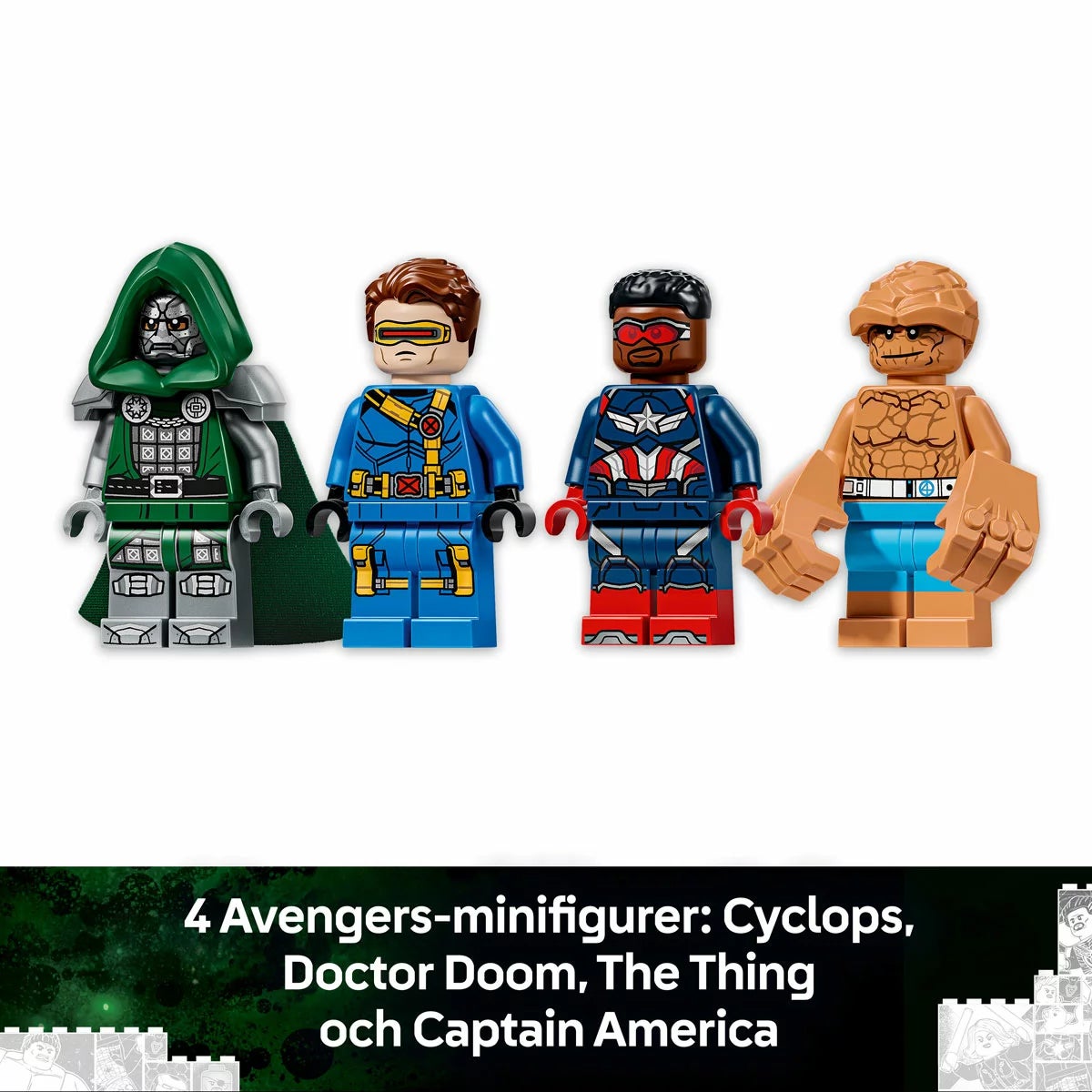 LEGO Super Heroes Avengers: Doomsday Quinjet - Model 76347 (9+ Years), view 4