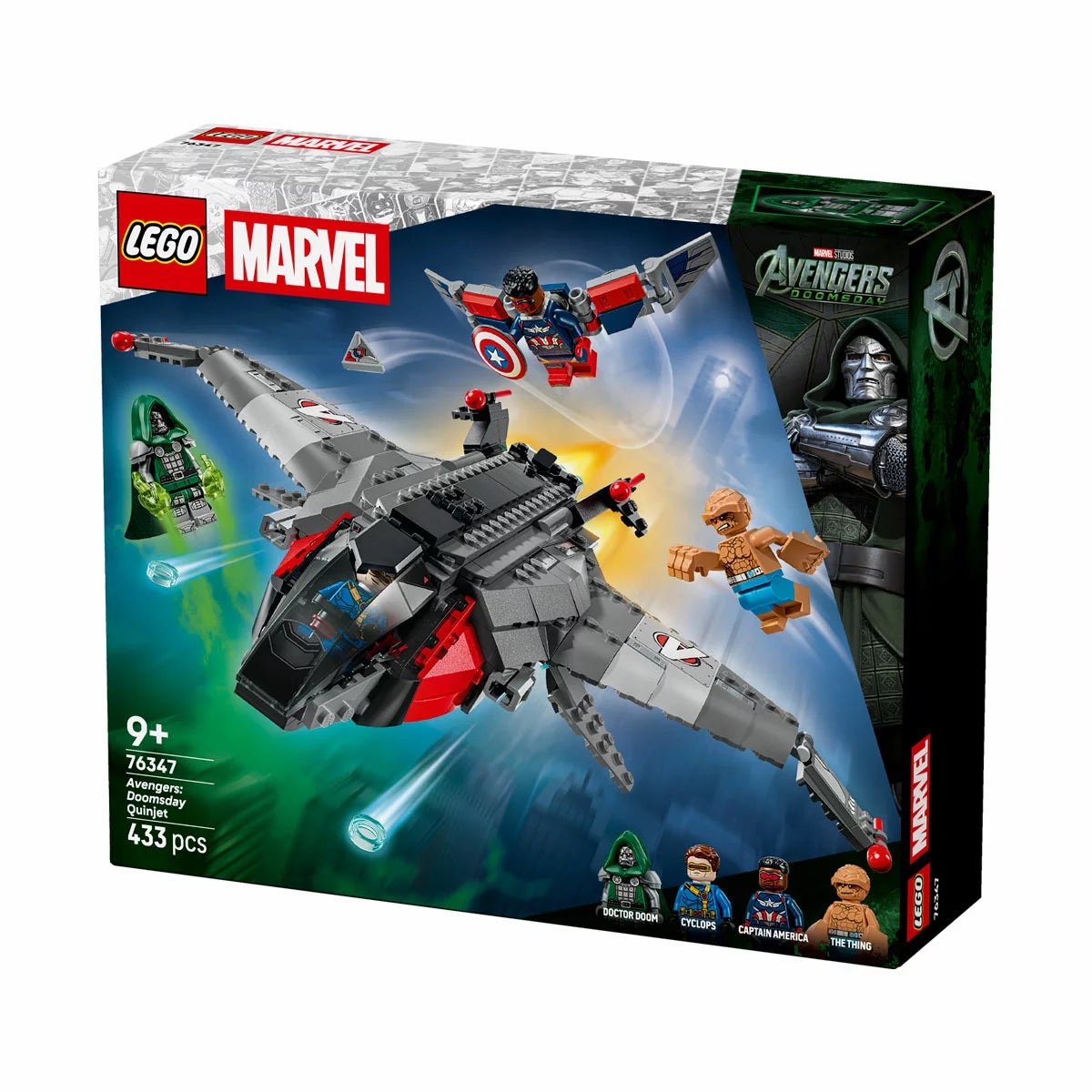 LEGO Super Heroes Avengers: Doomsday Quinjet - Model 76347 (9+ Years), view 7