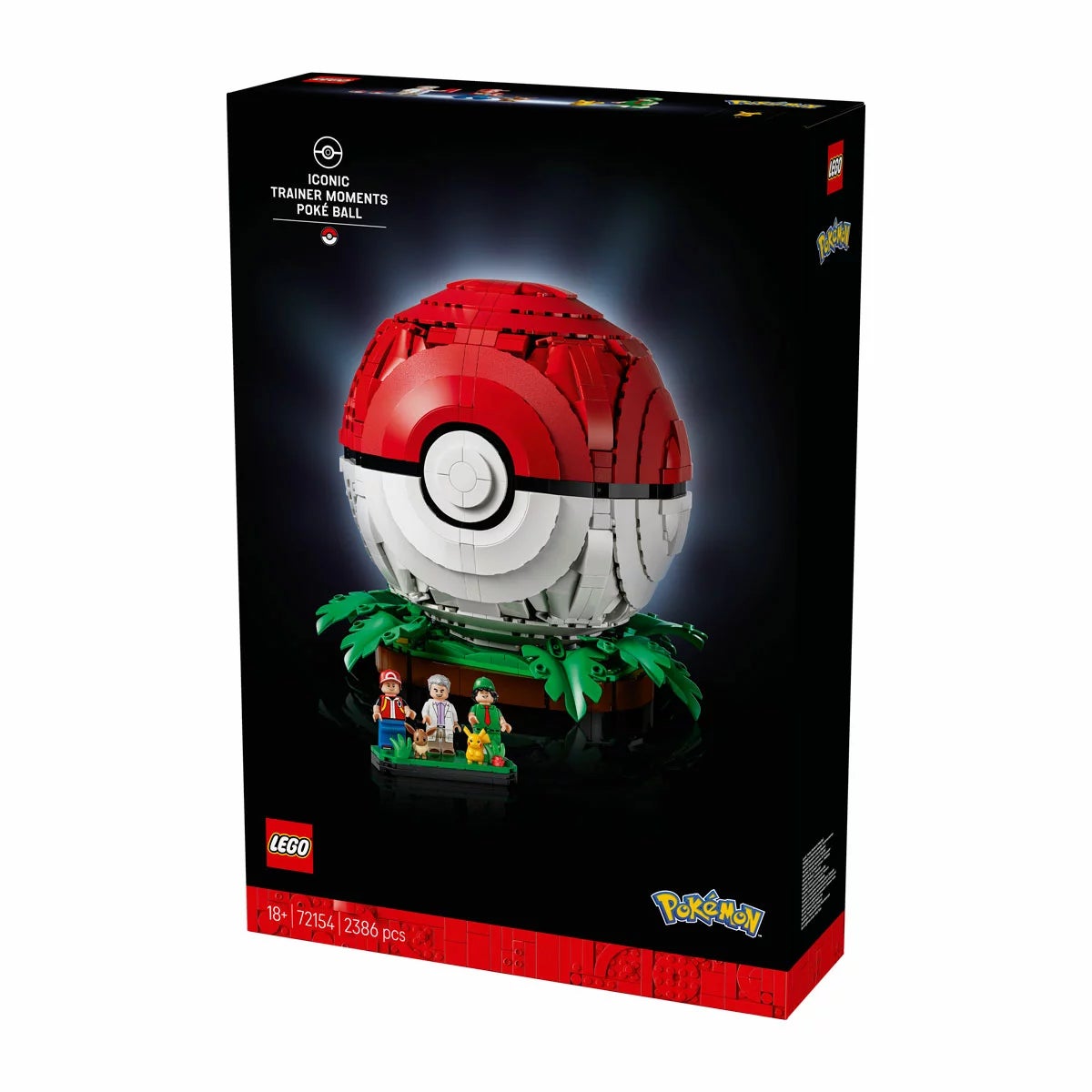 LEGO Pokémon Iconic Trainer Moments Poké Ball - Model 72154 (18+ Years), view 6