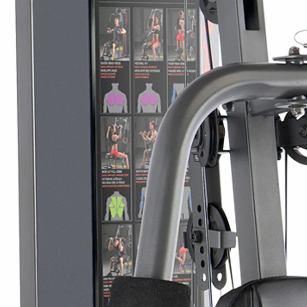 Marcy 90kg (198lbs) Resistance Stack Home Gym System, view 4