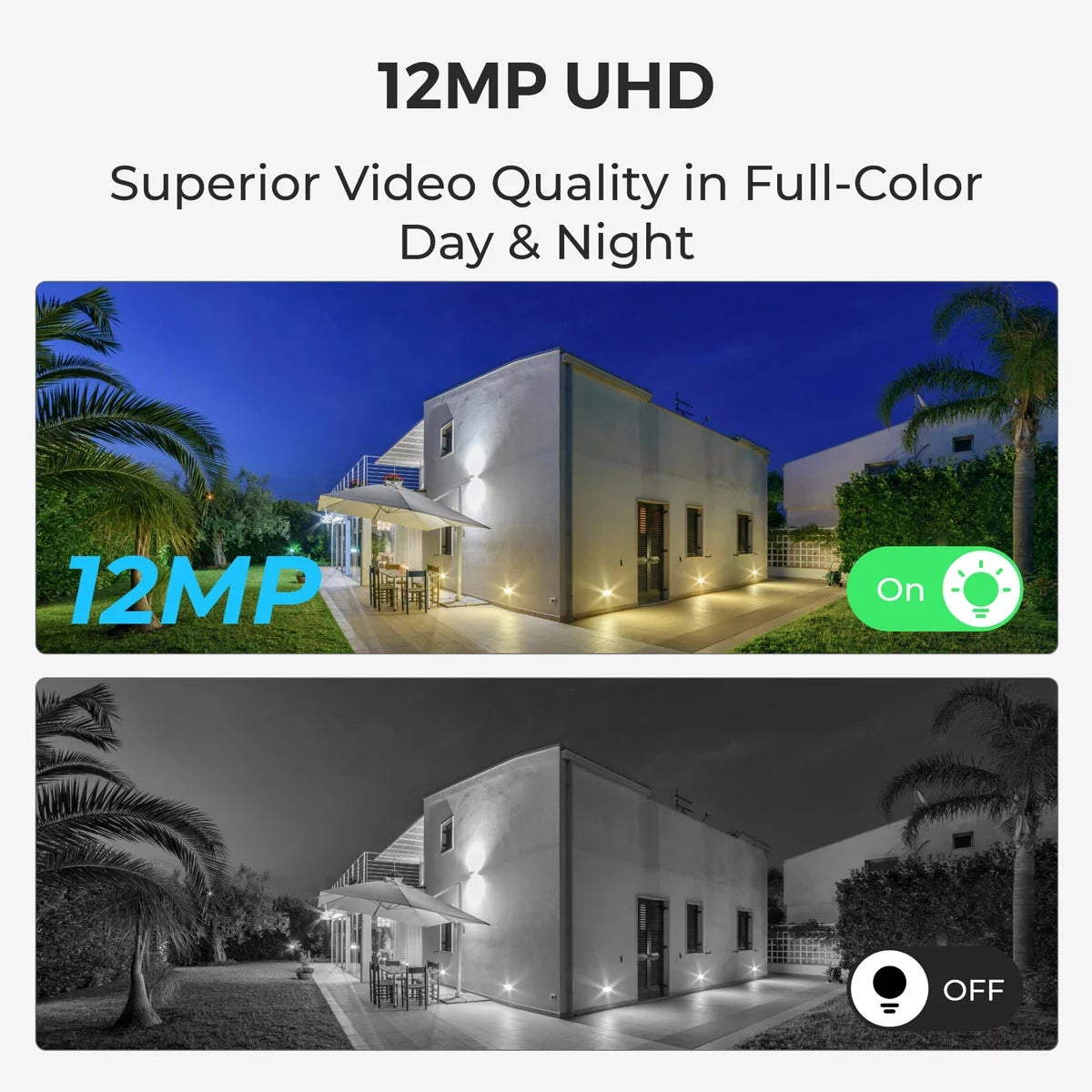Reolink 12MP (4K+) UHD NVR PoE 16 x Channel / 16 x Turret Cameras with 4TB HDD, view 3
