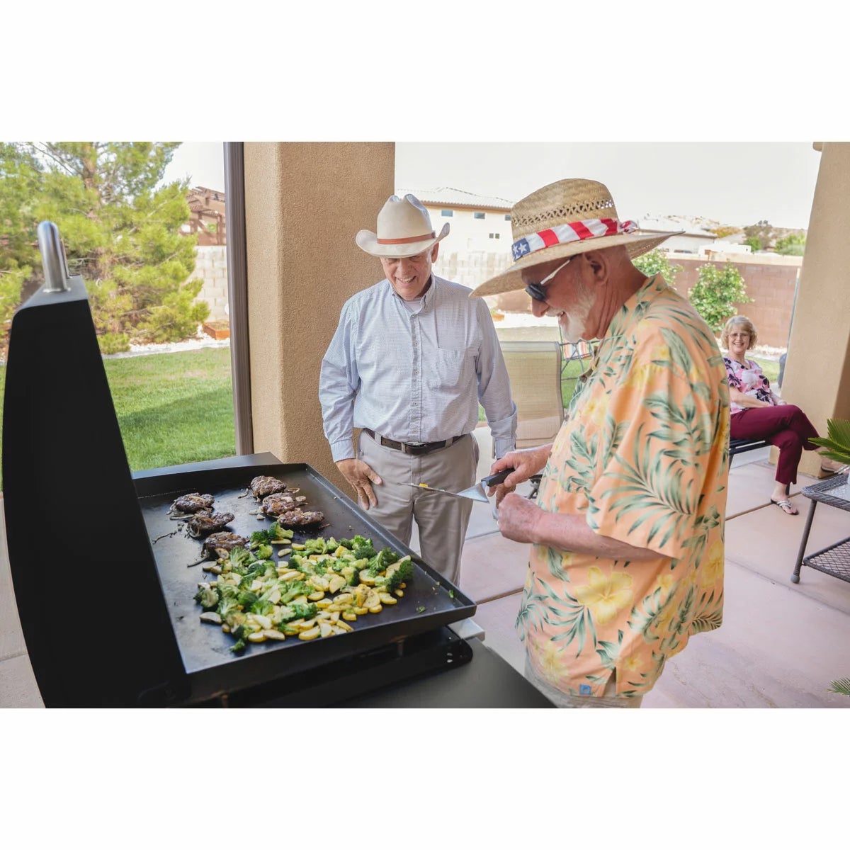 Blackstone 36" Griddle Gas Barbecue BBQ with Airfryer, view 2