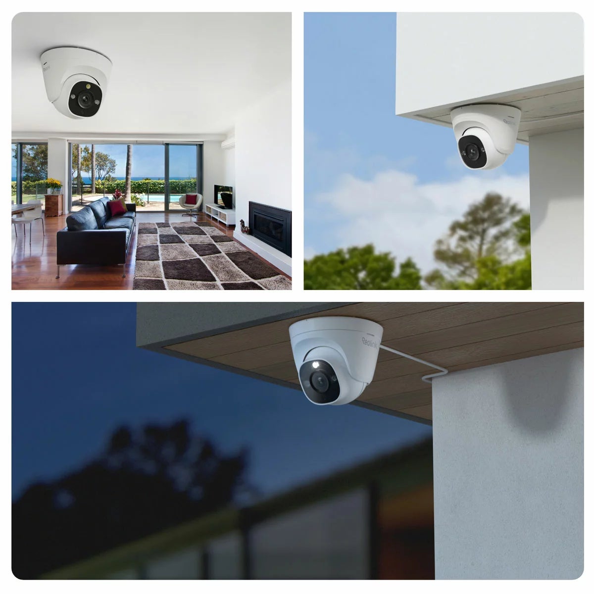 Reolink 12MP (4K+) UHD NVR PoE Turret Add-On Cam 4 Pack, view 2