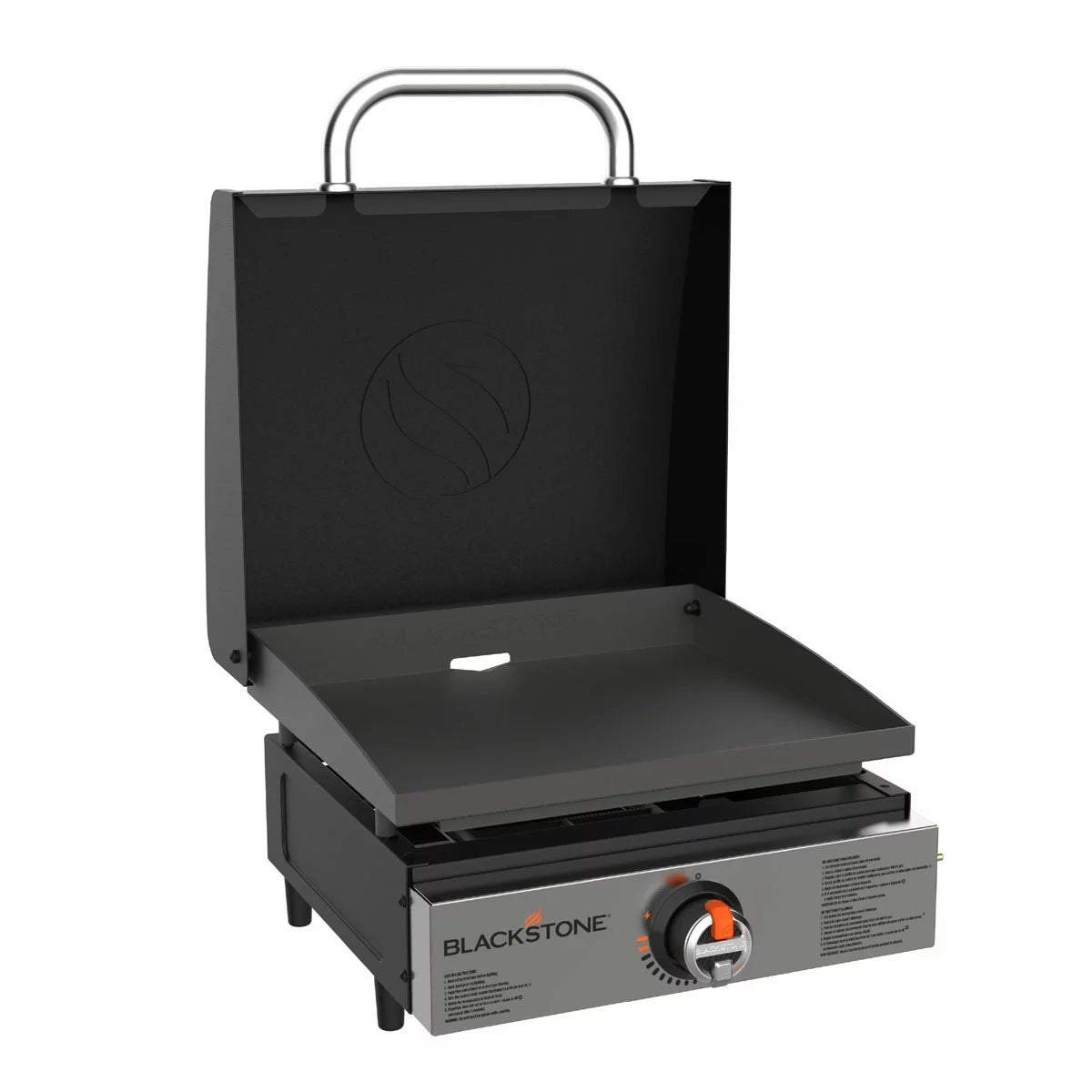 Blackstone 17" Tabletop Gas Griddle with Hood, view 5