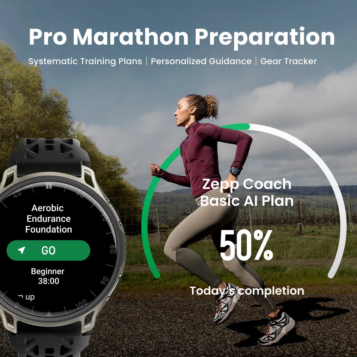 Amazfit Cheetah 2 Pro Smart Watch, view 2