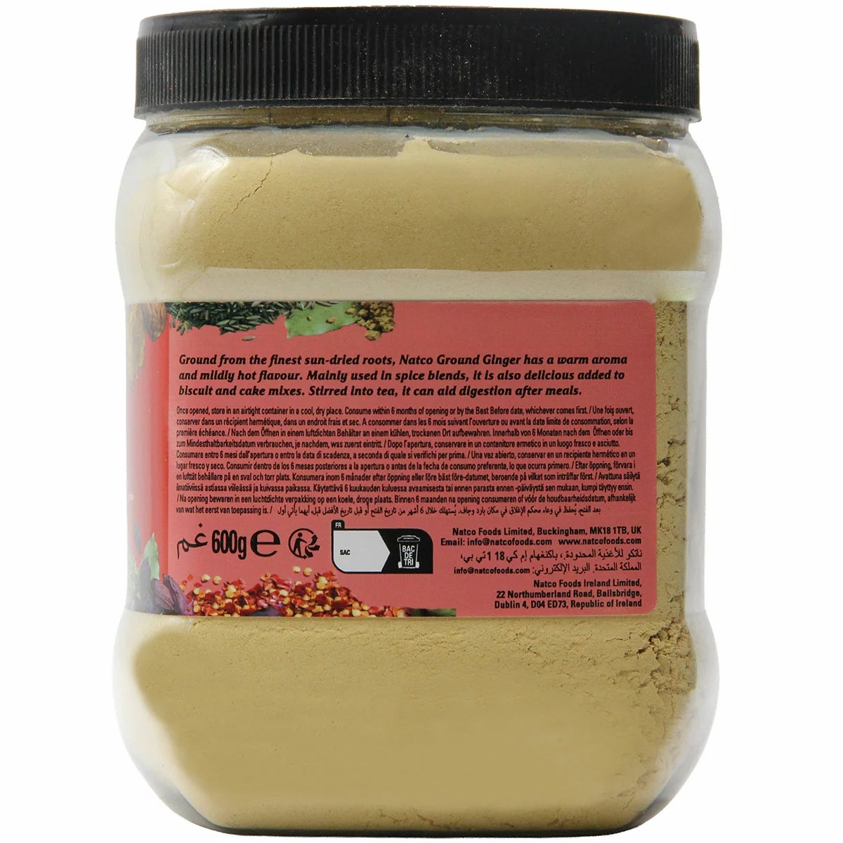 Natco Ground Ginger, 600g, view 2