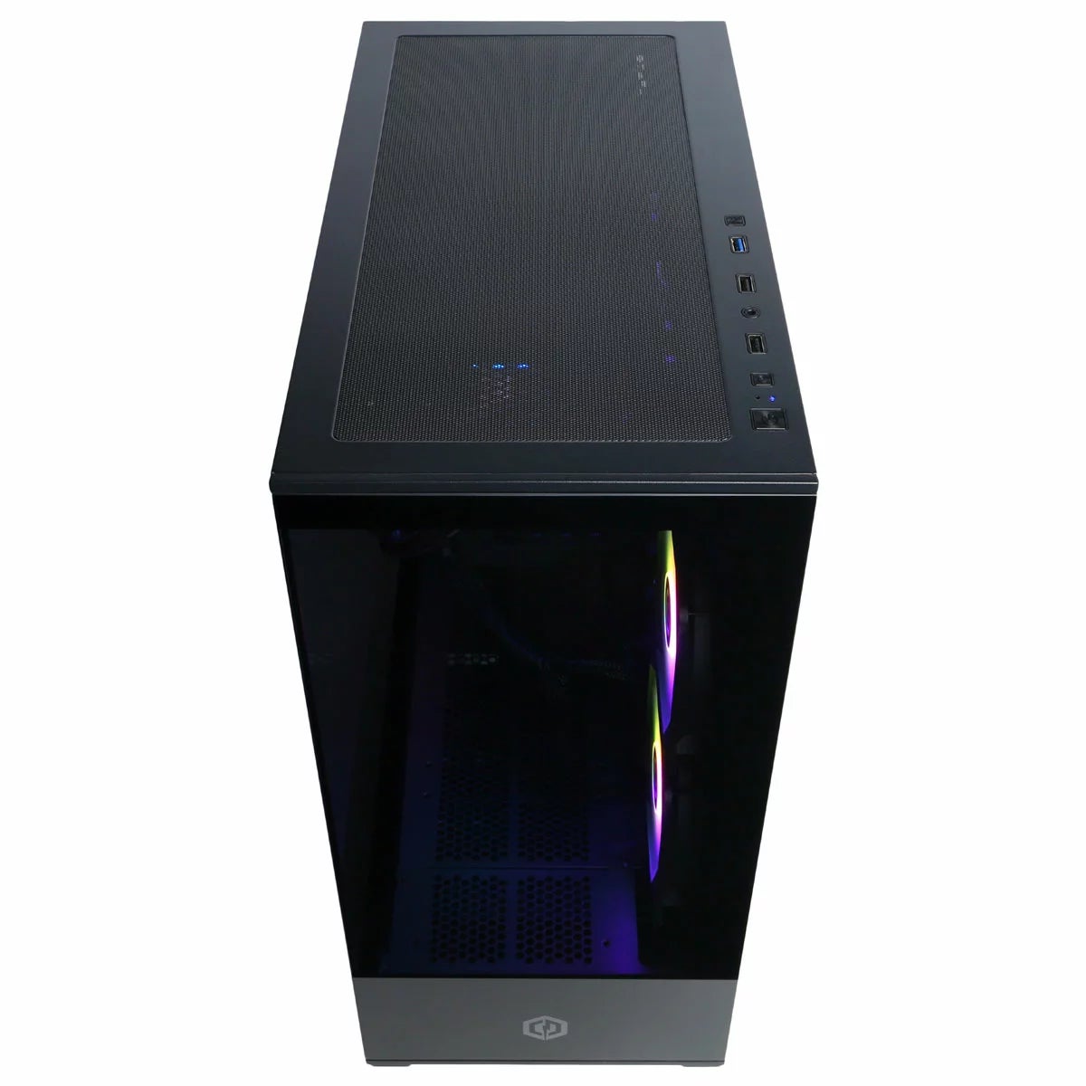 CyberPower, AMD Ryzen 7 9800X3D, 32GB RAM, 2TB SSD, NVIDIA GeForce RTX 5070 Ti, Gaming Desktop PC, view 3