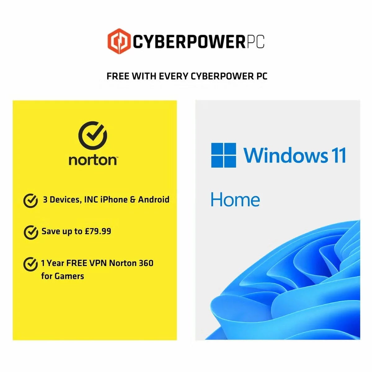 CyberPower, AMD Ryzen 7 9800X3D, 32GB RAM, 2TB SSD, NVIDIA GeForce RTX 5070 Ti, Gaming Desktop PC, view 5
