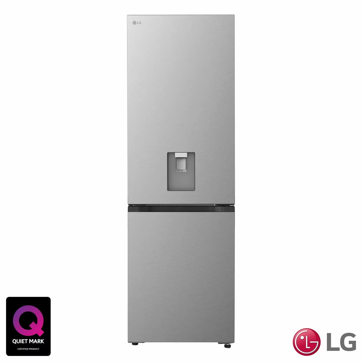 LG Fit & Max, GBFSJ10DPY Fridge Freezer, D Rated in Silver