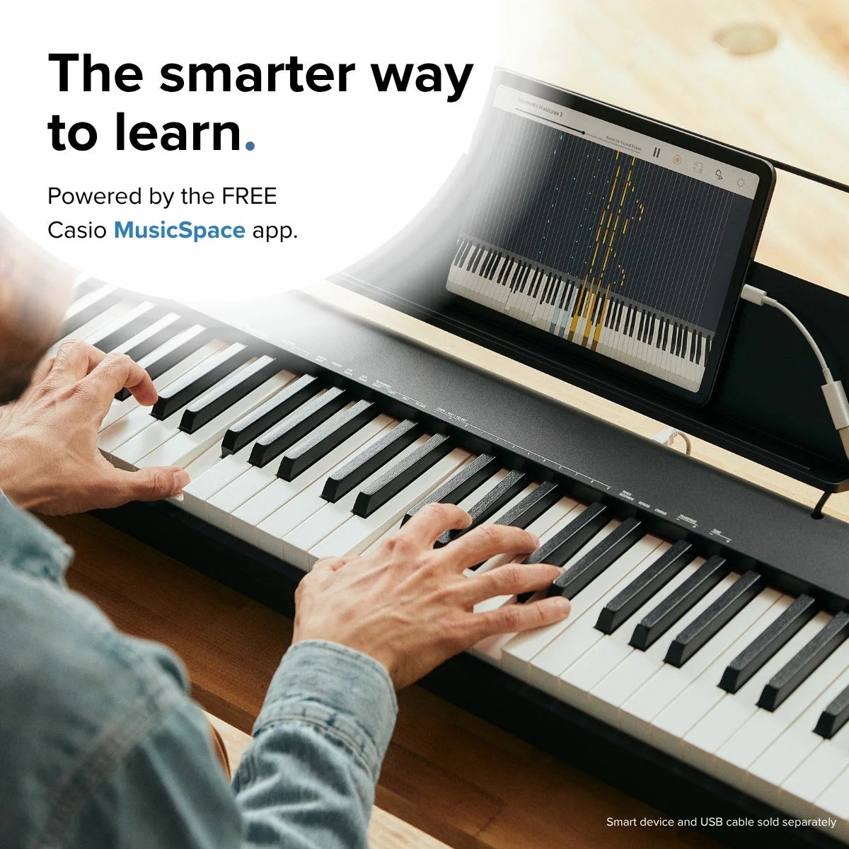 Casio CDP-S105 88-Key Digital Piano, view 4