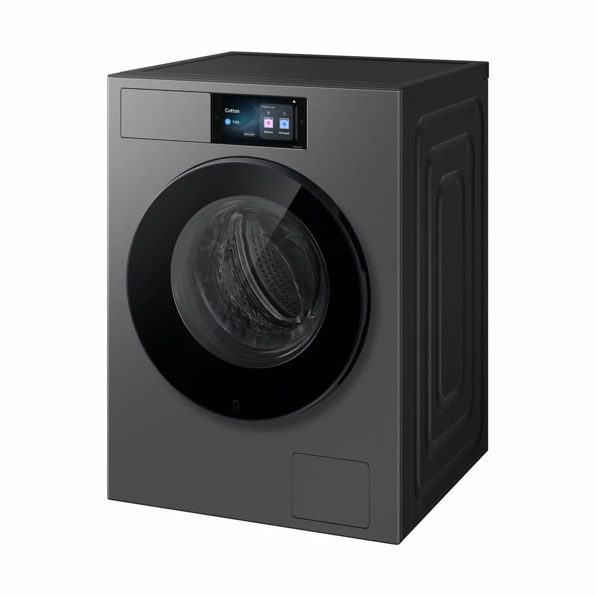 Samsung WF90H09C4ST1, 9kg Washing Machine, A Rated in Grey, view 3