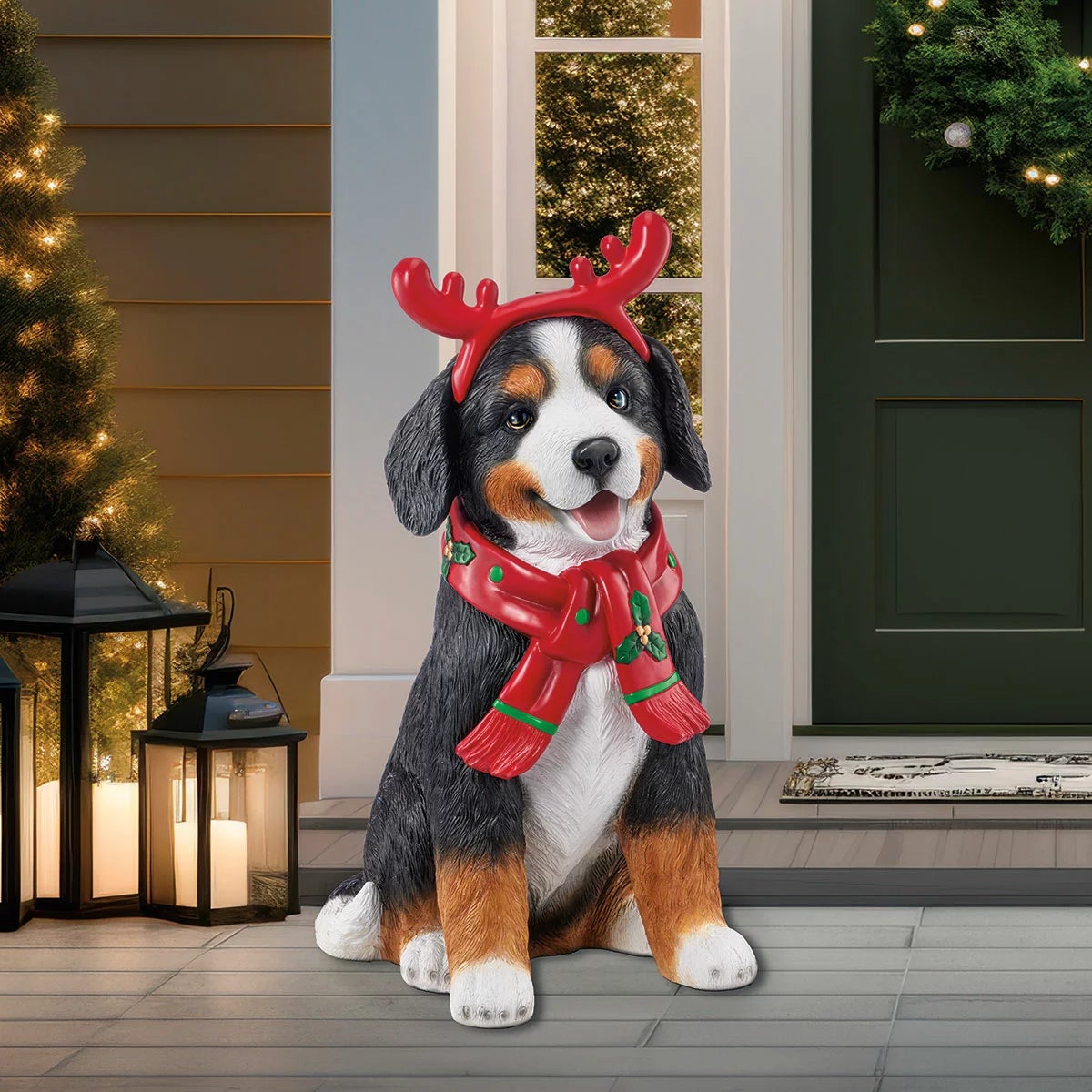 26 inch Christmas Dog Greeter, view 3