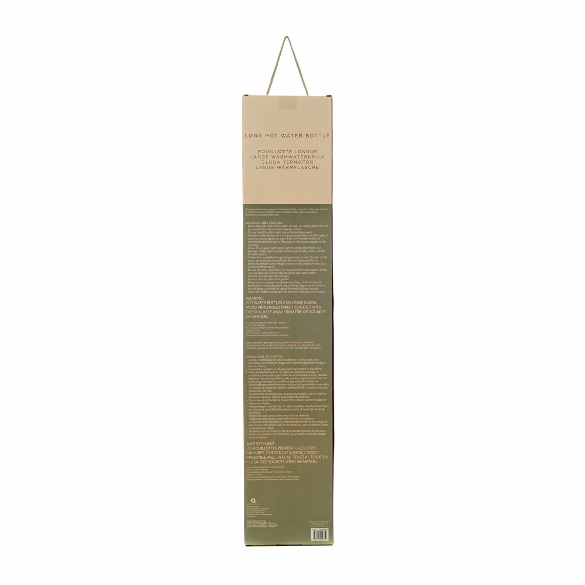 Aroma Home Long Hot Water Bottle, view 8