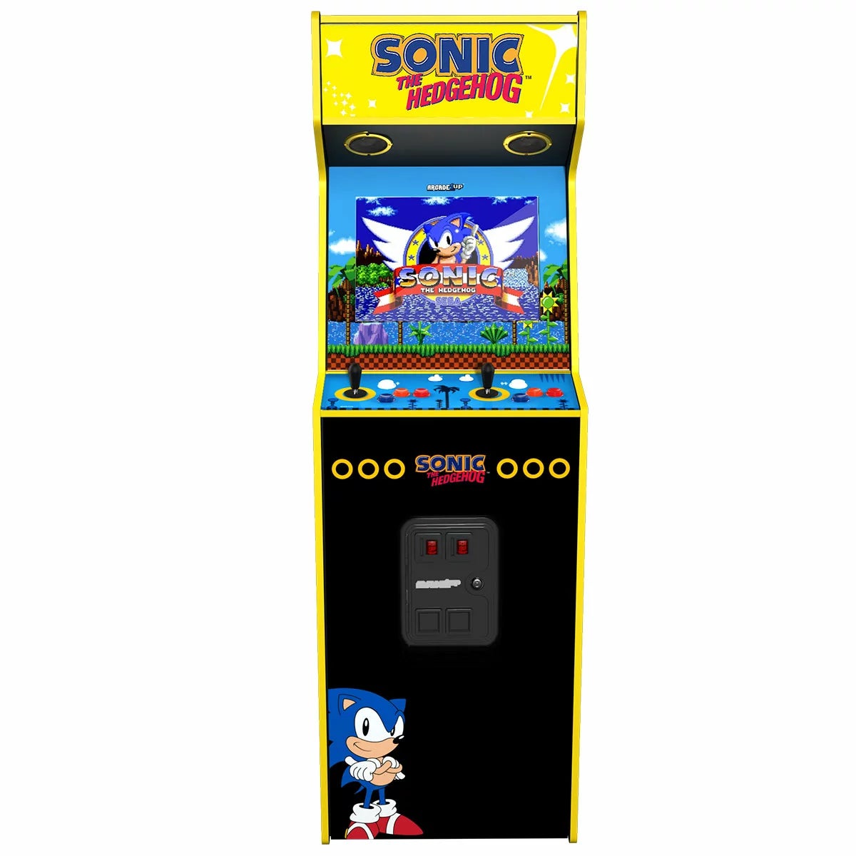 Arcade1Up Sonic the Hedgehog™ Supreme Home Arcade Machine, view 8