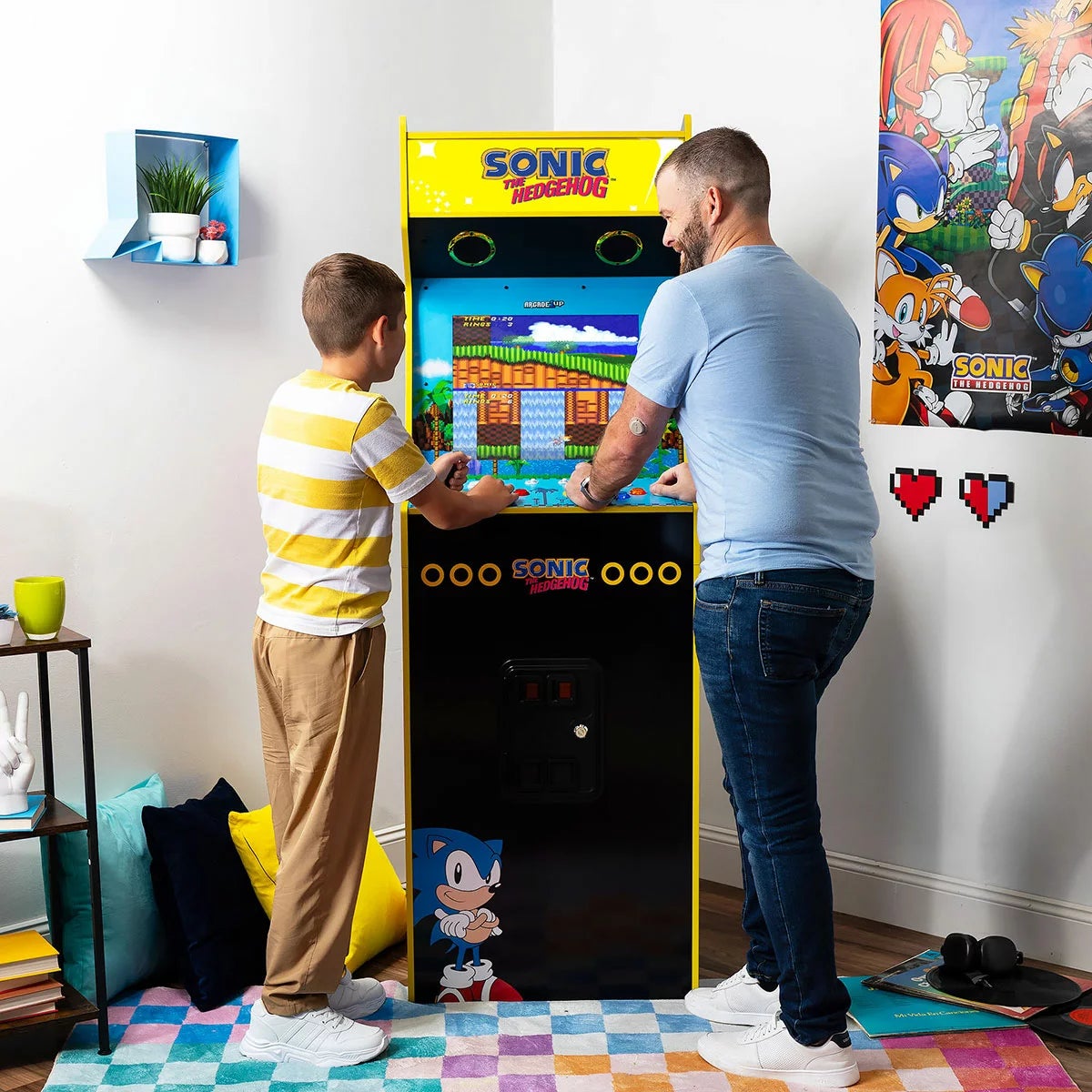 Arcade1Up Sonic the Hedgehog™ Supreme Home Arcade Machine, view 6