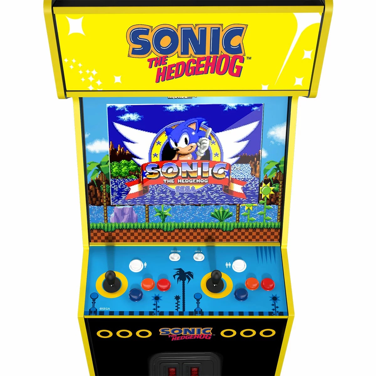 Arcade1Up Sonic the Hedgehog™ Supreme Home Arcade Machine, view 7