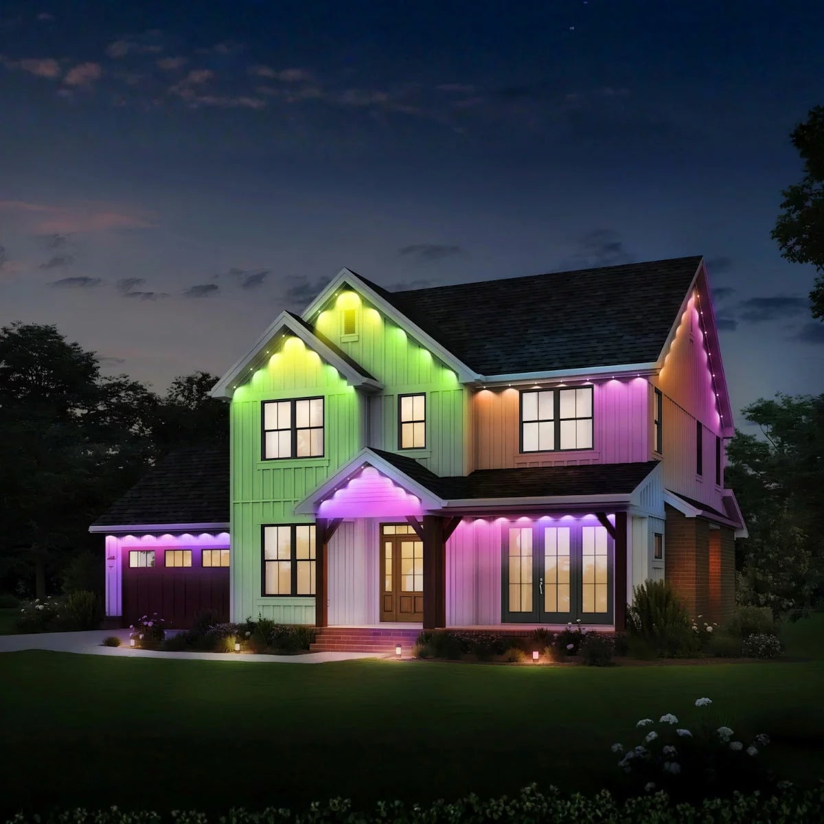 Luminus Smart Wi-Fi Eave Light - 45m, view 3