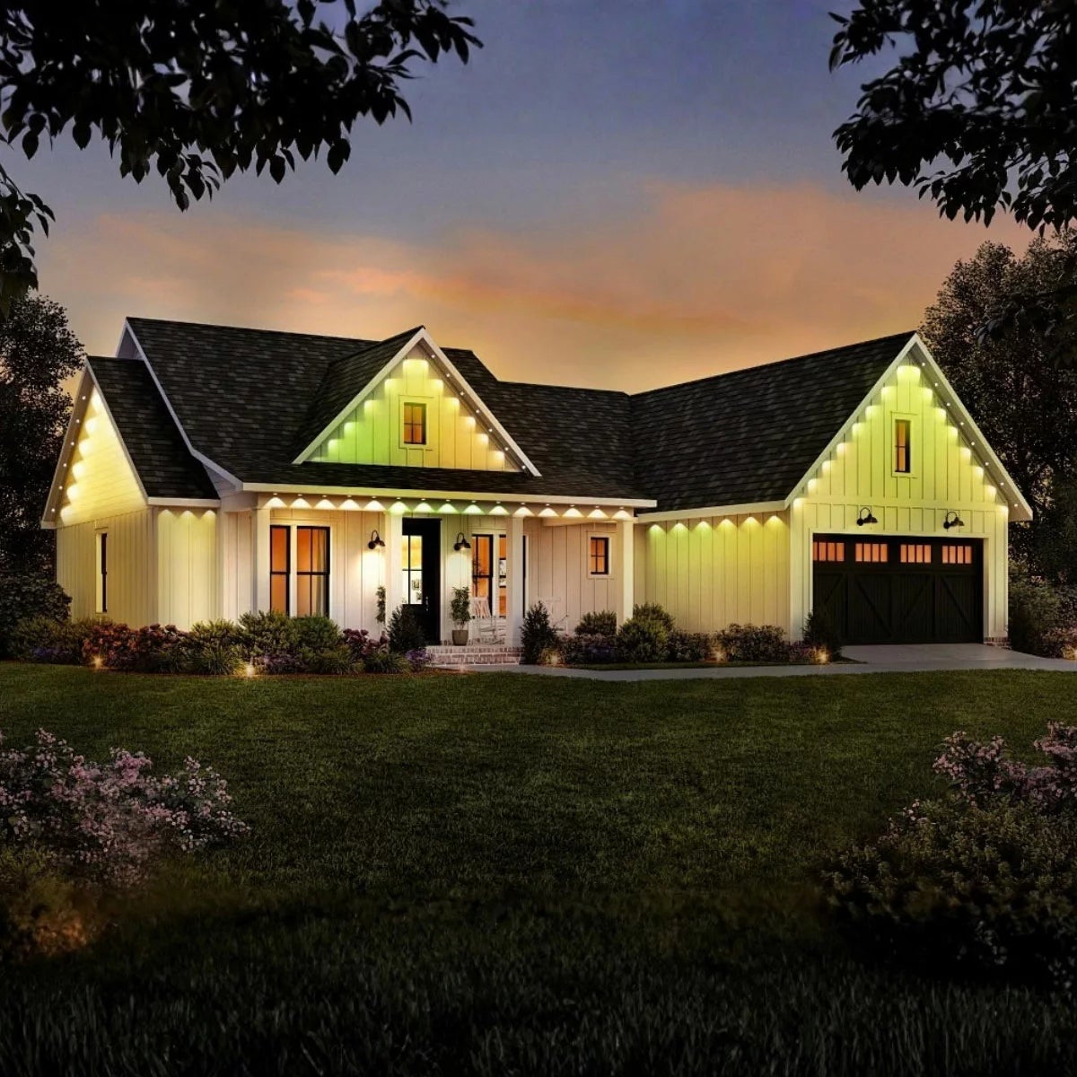 Luminus Smart Wi-Fi Eave Light - 45m, view 4