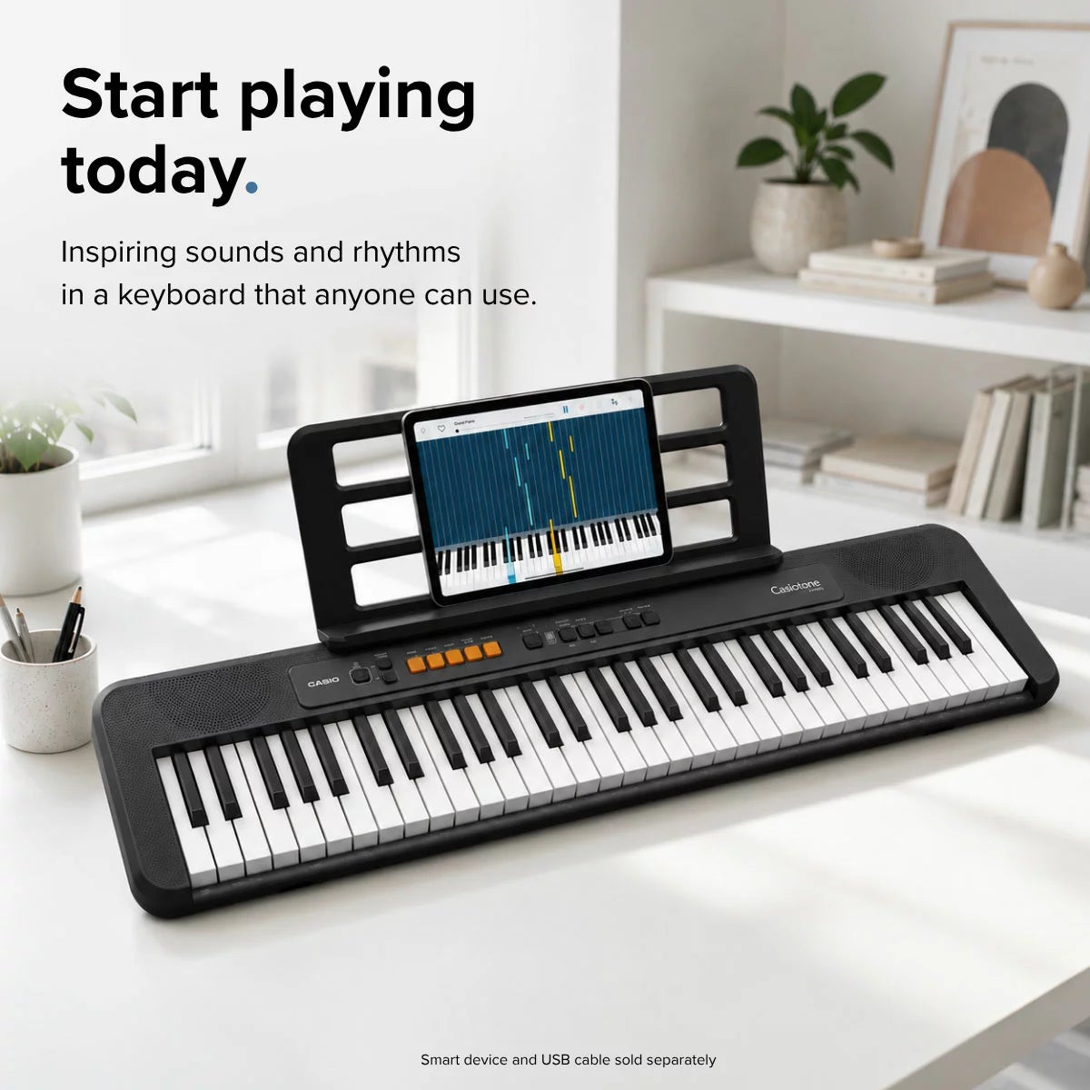 Casio CT-S100AD Full Size Keyboard, view 3