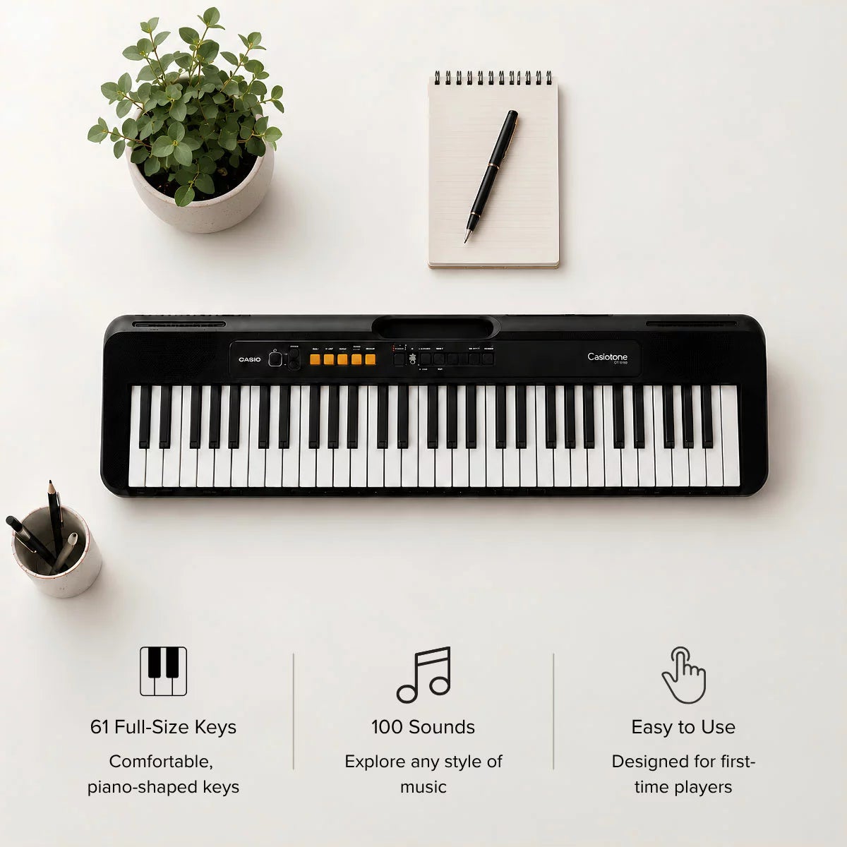 Casio CT-S100AD Full Size Keyboard, view 4
