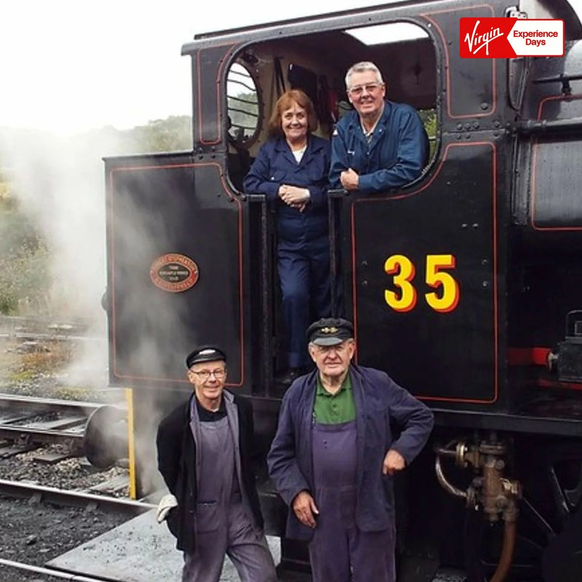 Virgin Experience Days Embsay & Bolton Railway Steam Train With Breakfast For Two, view 4