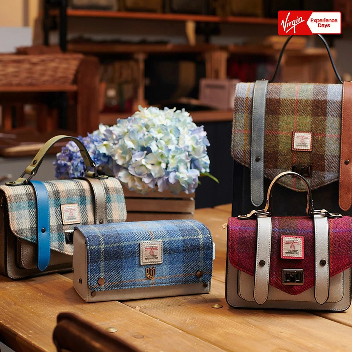 Virgin Experience Days Islander Workshop Create Your Own Tweed® Handbag, view 3