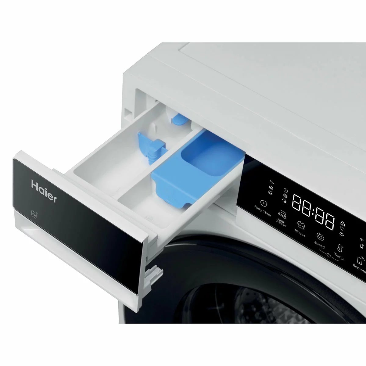 Haier X5 HW90-BP14357TUUK, 9kg Washing Machine, A Rated in White, view 4