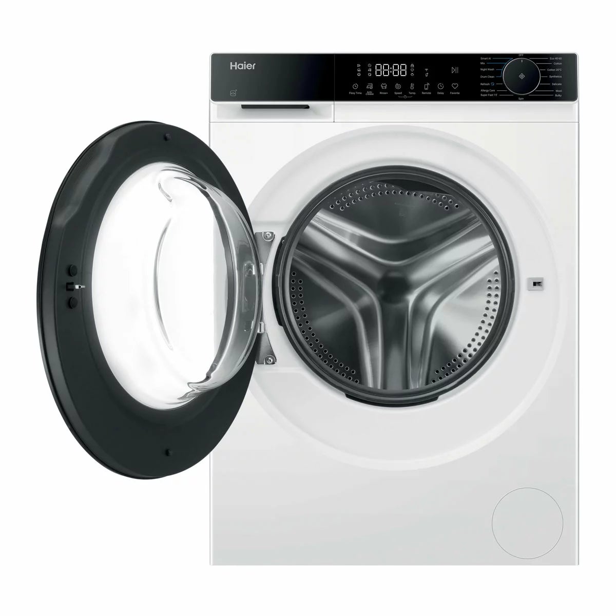 Haier X5 HW90-BP14357TUUK, 9kg Washing Machine, A Rated in White, view 2