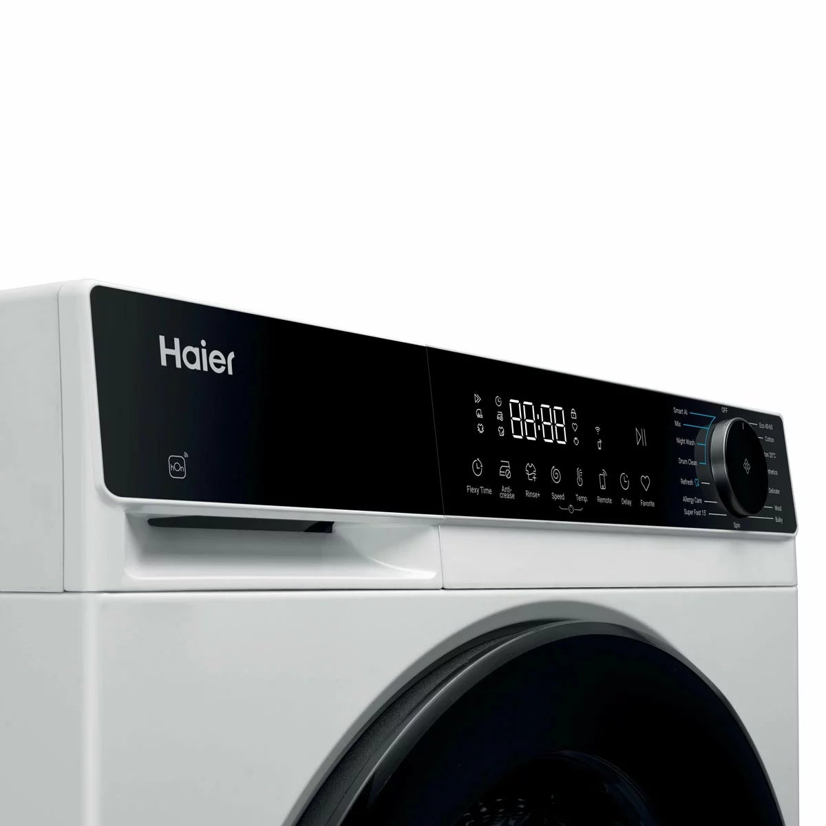Haier X5 HW90-BP14357TUUK, 9kg Washing Machine, A Rated in White, view 3