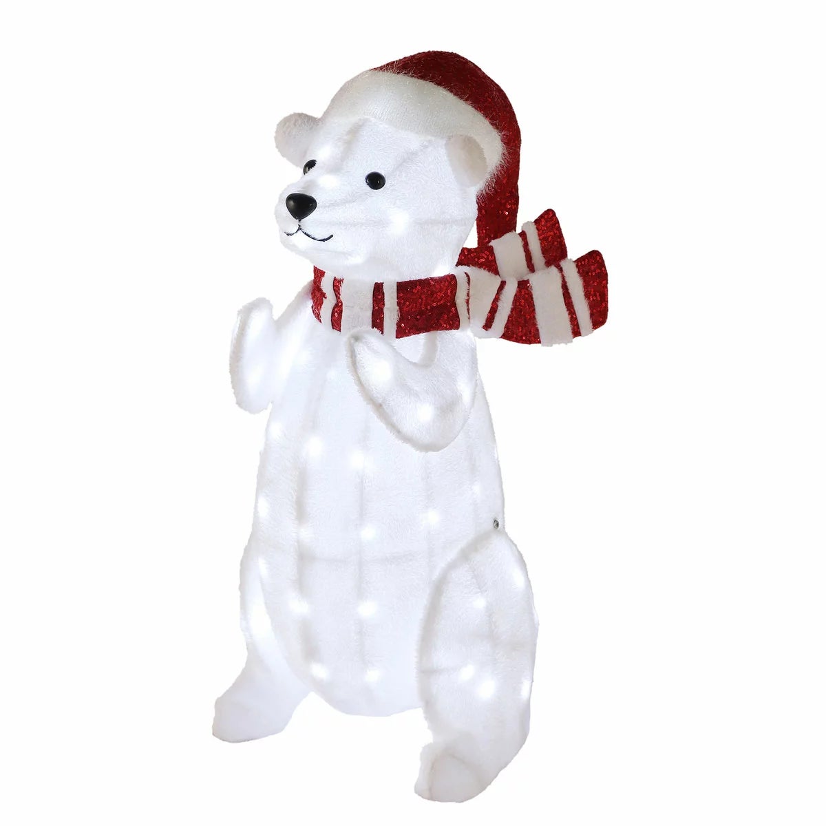 Outdoor Lit Polar Bears - Pack Of 2, view 4
