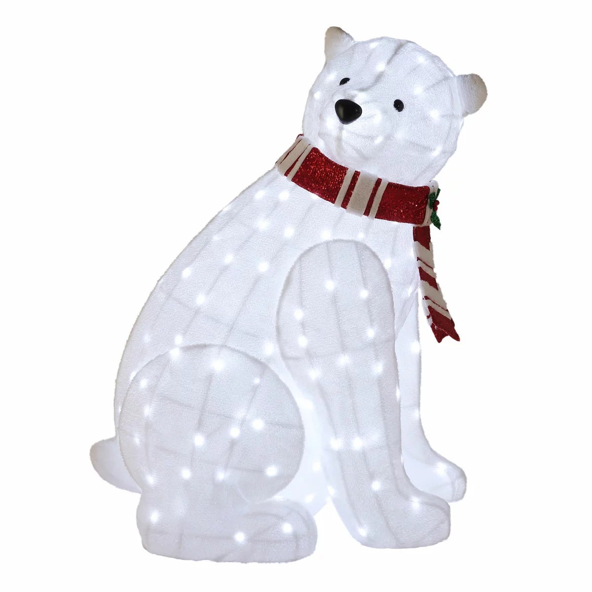 Outdoor Lit Polar Bears - Pack Of 2, view 6