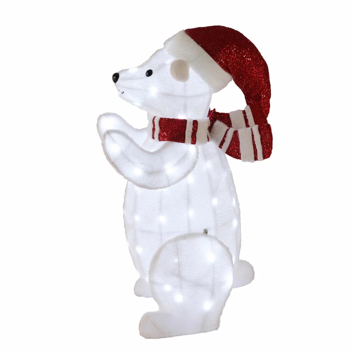 Outdoor Lit Polar Bears - Pack Of 2, view 5