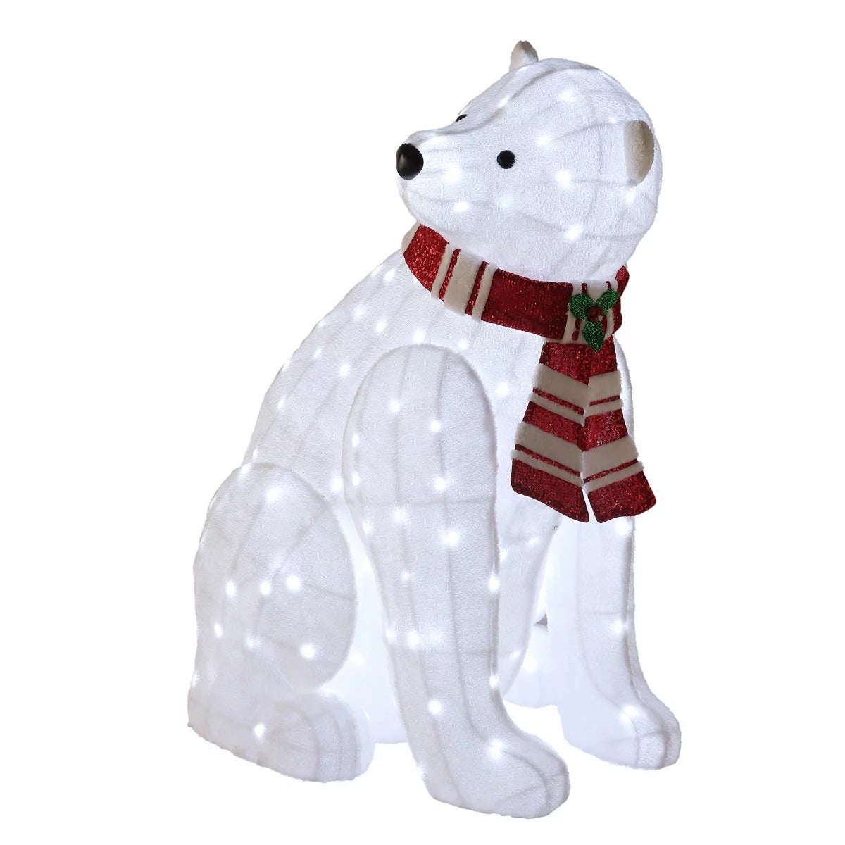 Outdoor Lit Polar Bears - Pack Of 2, view 7