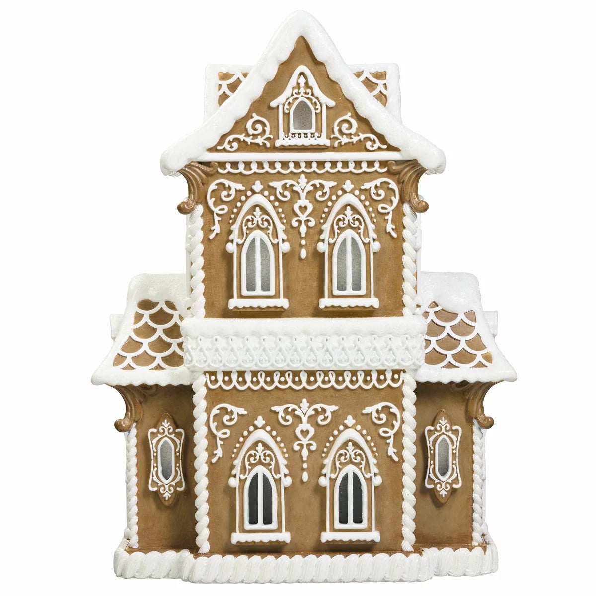 Gingerbread House With LED Lights, view 5
