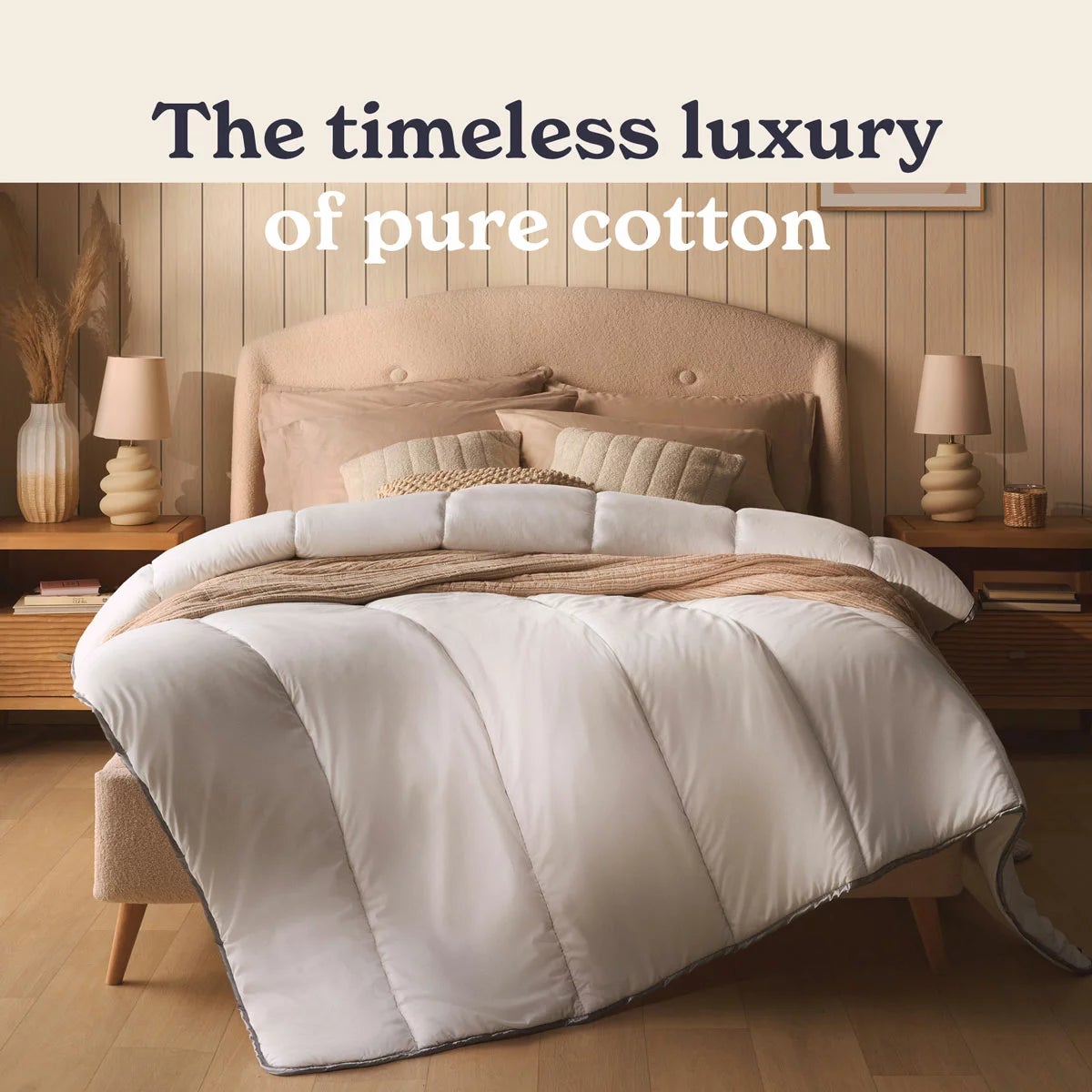 Sleepeezee Sumptuous Cotton 10.5 Tog Duvet In 4 Sizes, view 2