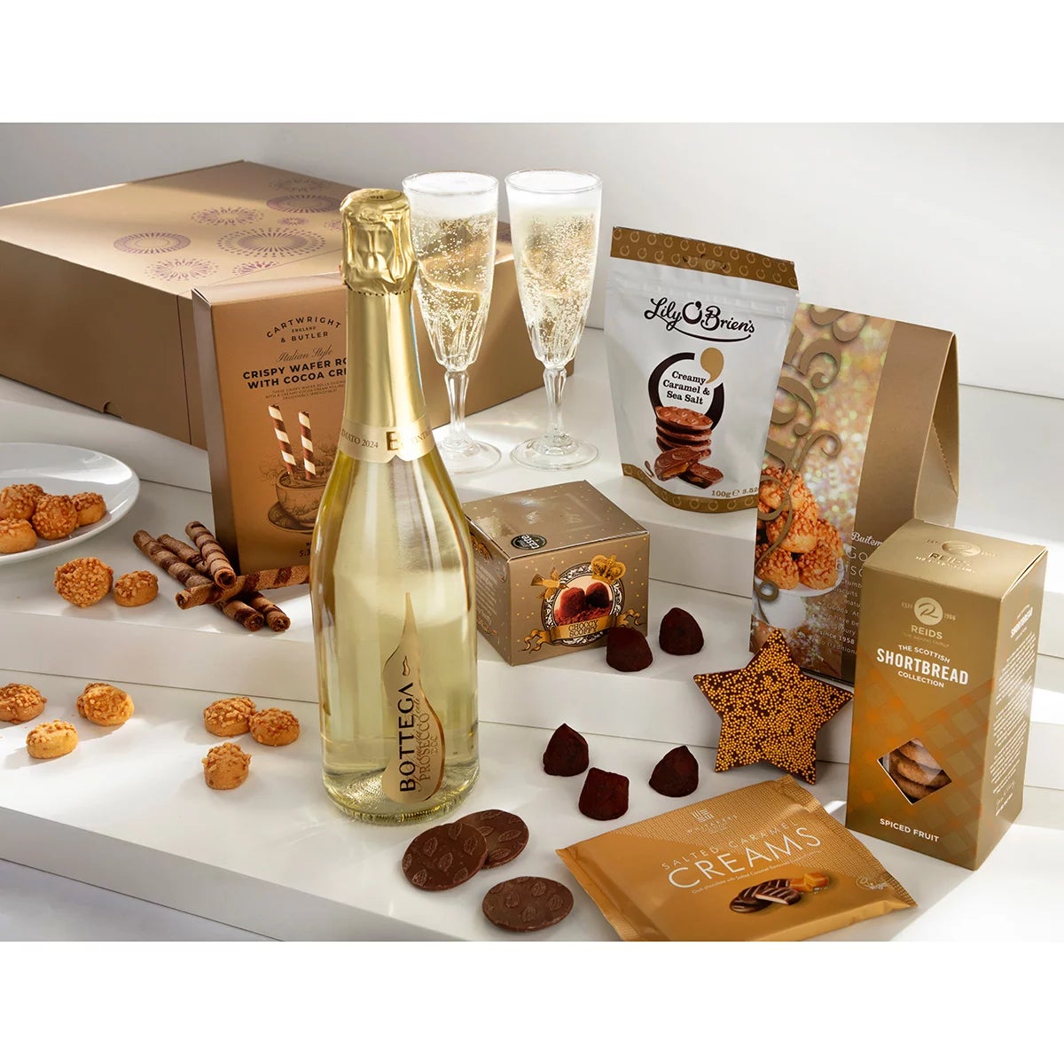 Spicers of Hythe Elegance Sparkling Hamper, view 2