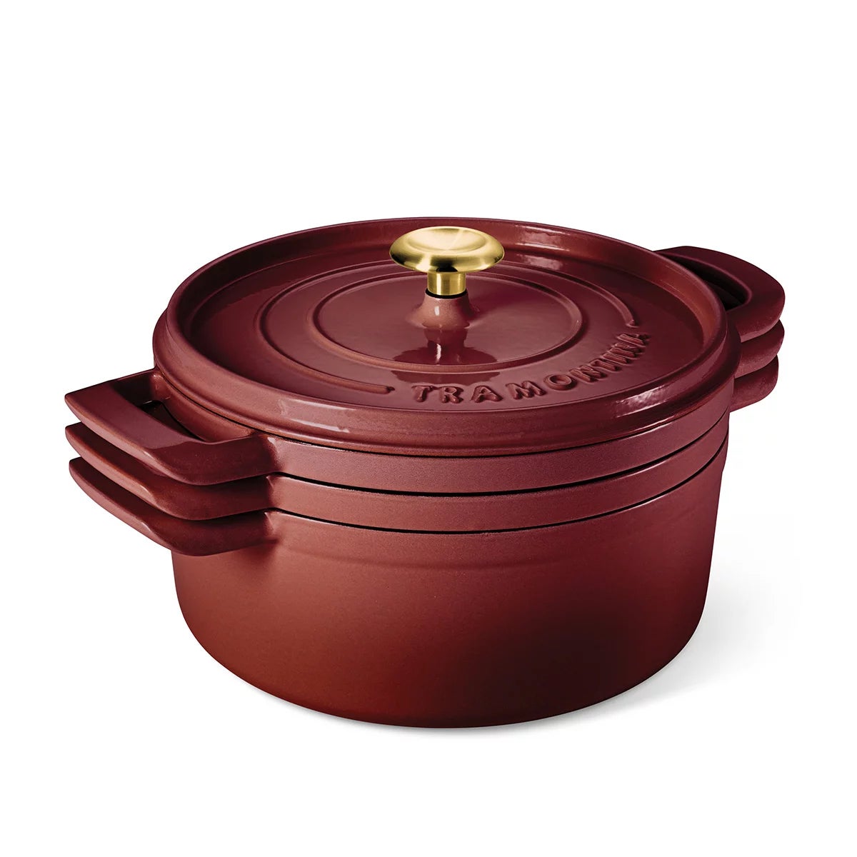 Tramontina Nested Cast Iron Set, 4 Piece Sets, view 3