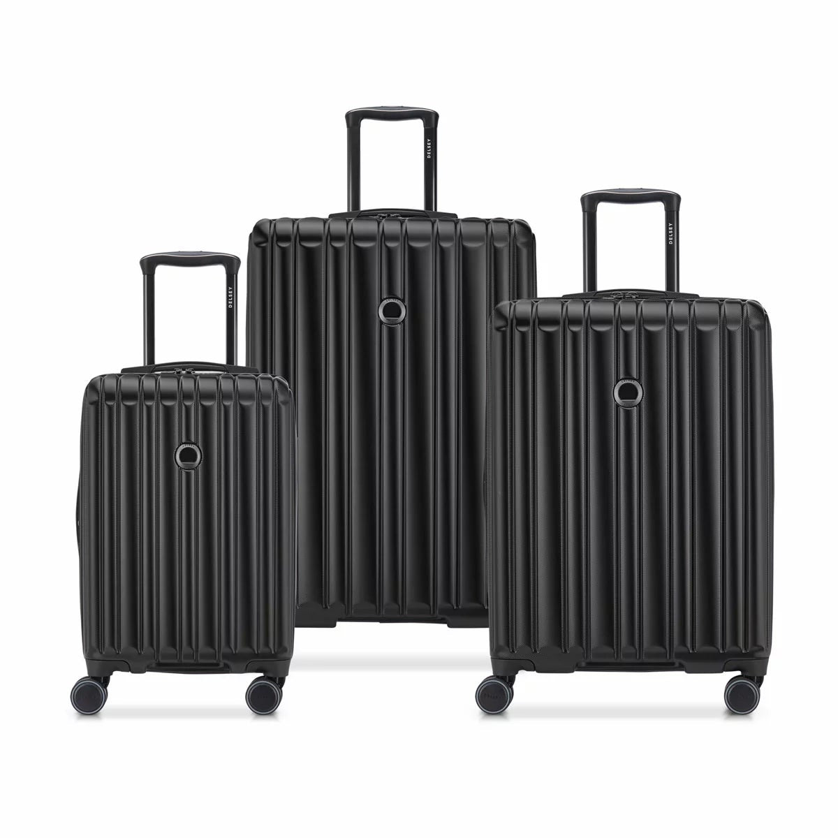 Delsey Take Off 3 Piece Hardside Spinner Luggage Set