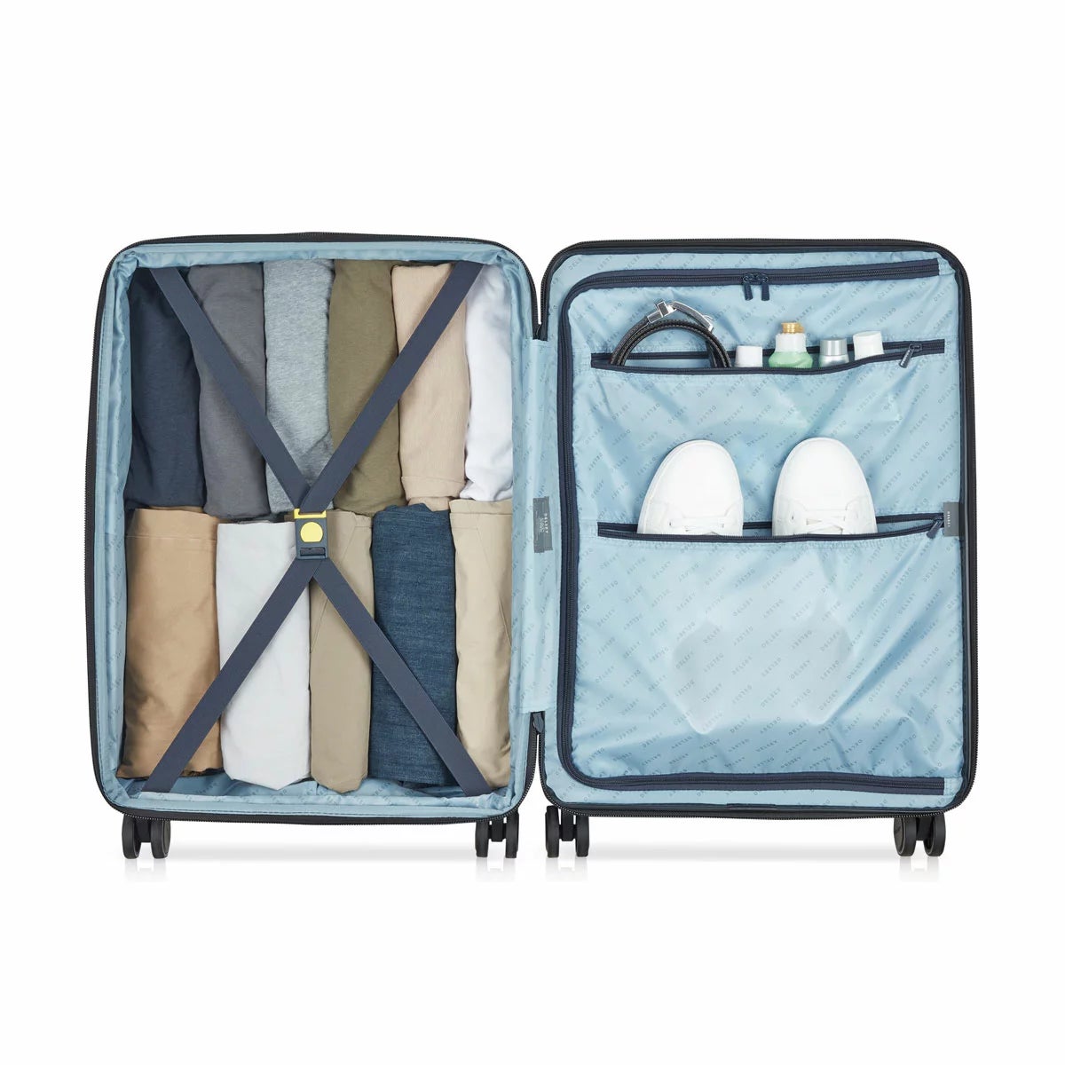 Delsey Take Off 3 Piece Hardside Spinner Luggage Set, view 14