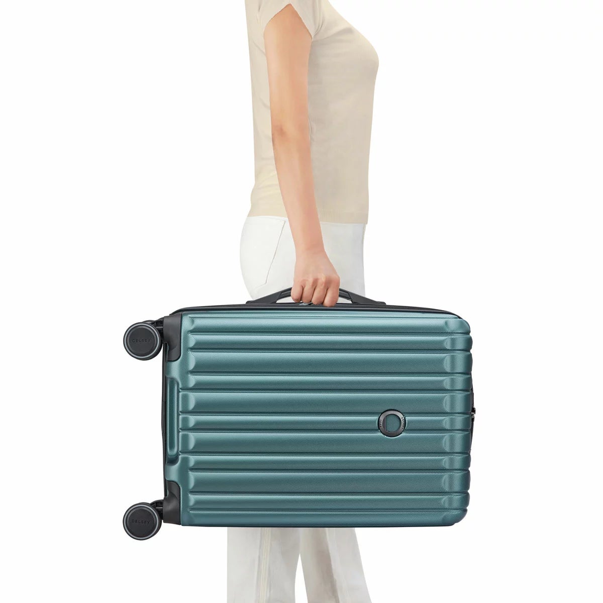 Delsey Take Off 3 Piece Hardside Spinner Luggage Set, view 11