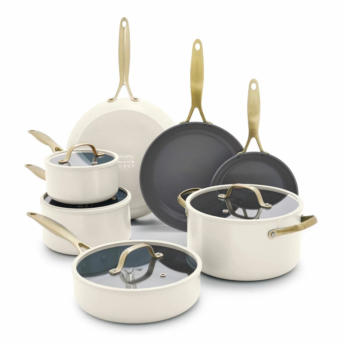 GreenPan Jewel Pro Cook Set, 15 Piece Sets, view 8
