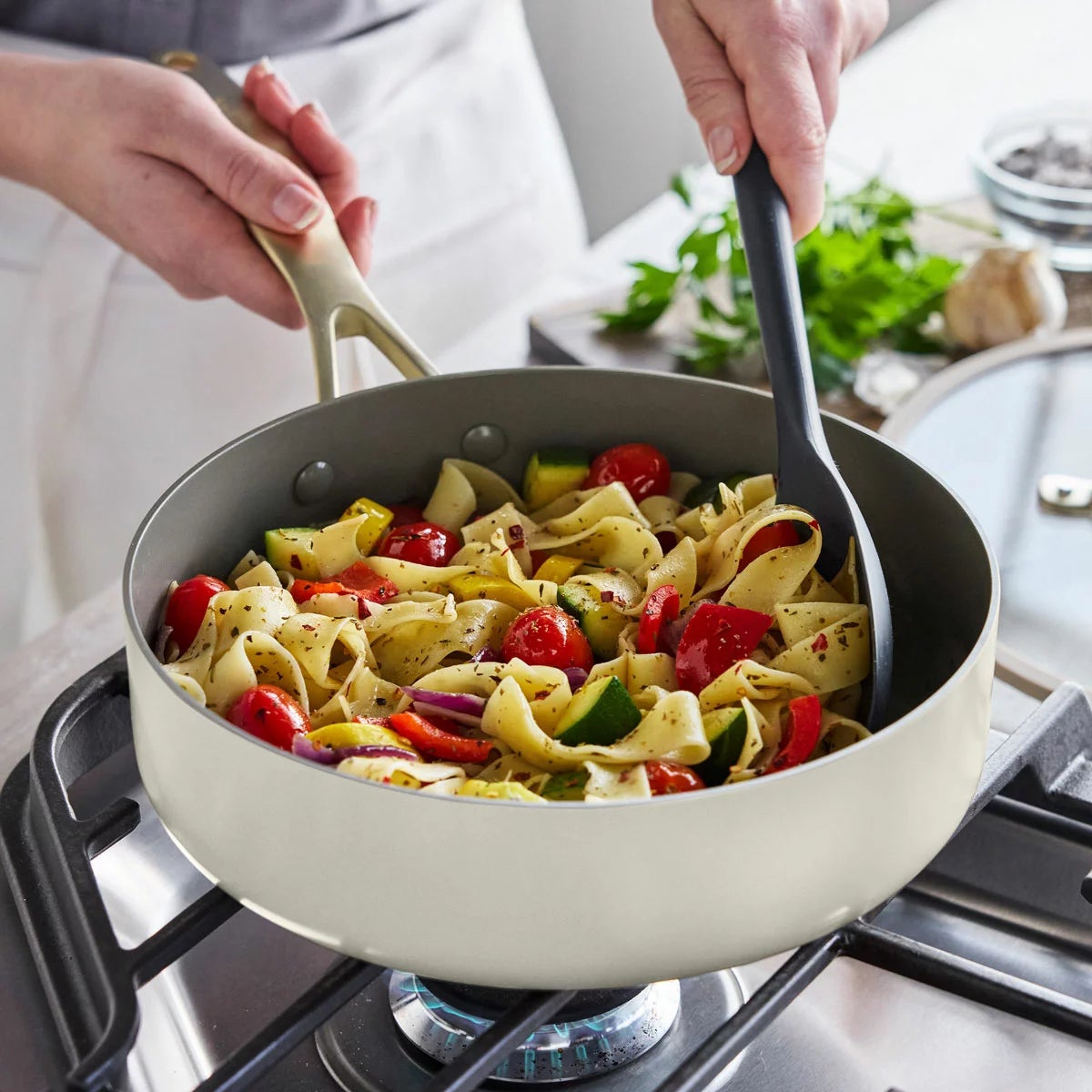GreenPan Jewel Pro Cook Set, 15 Piece Sets, view 12