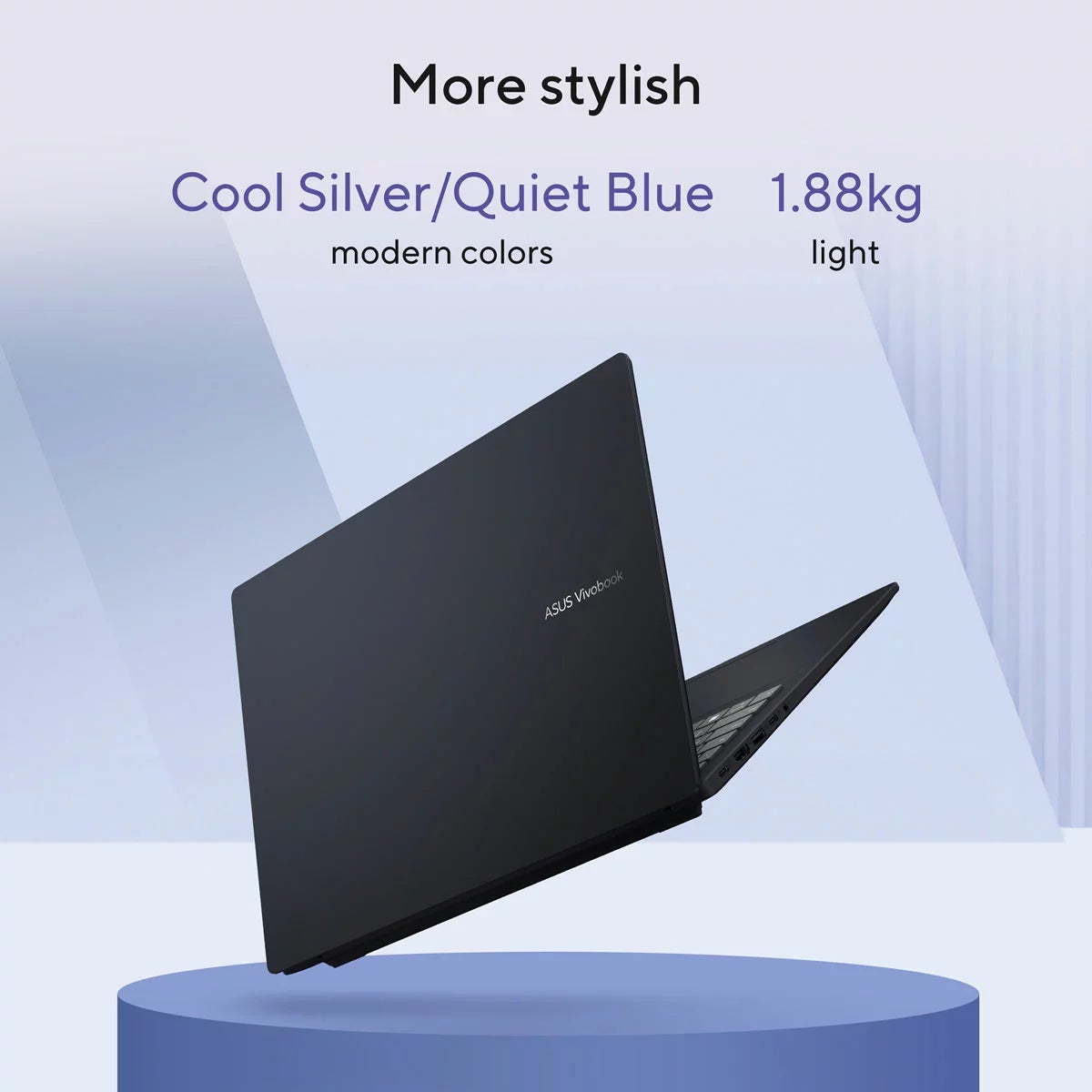 ASUS Vivobook, Snapdragon X, 8GB RAM, 256GB SSD, 16 Inch Laptop, S1607QA-MB159W, view 2